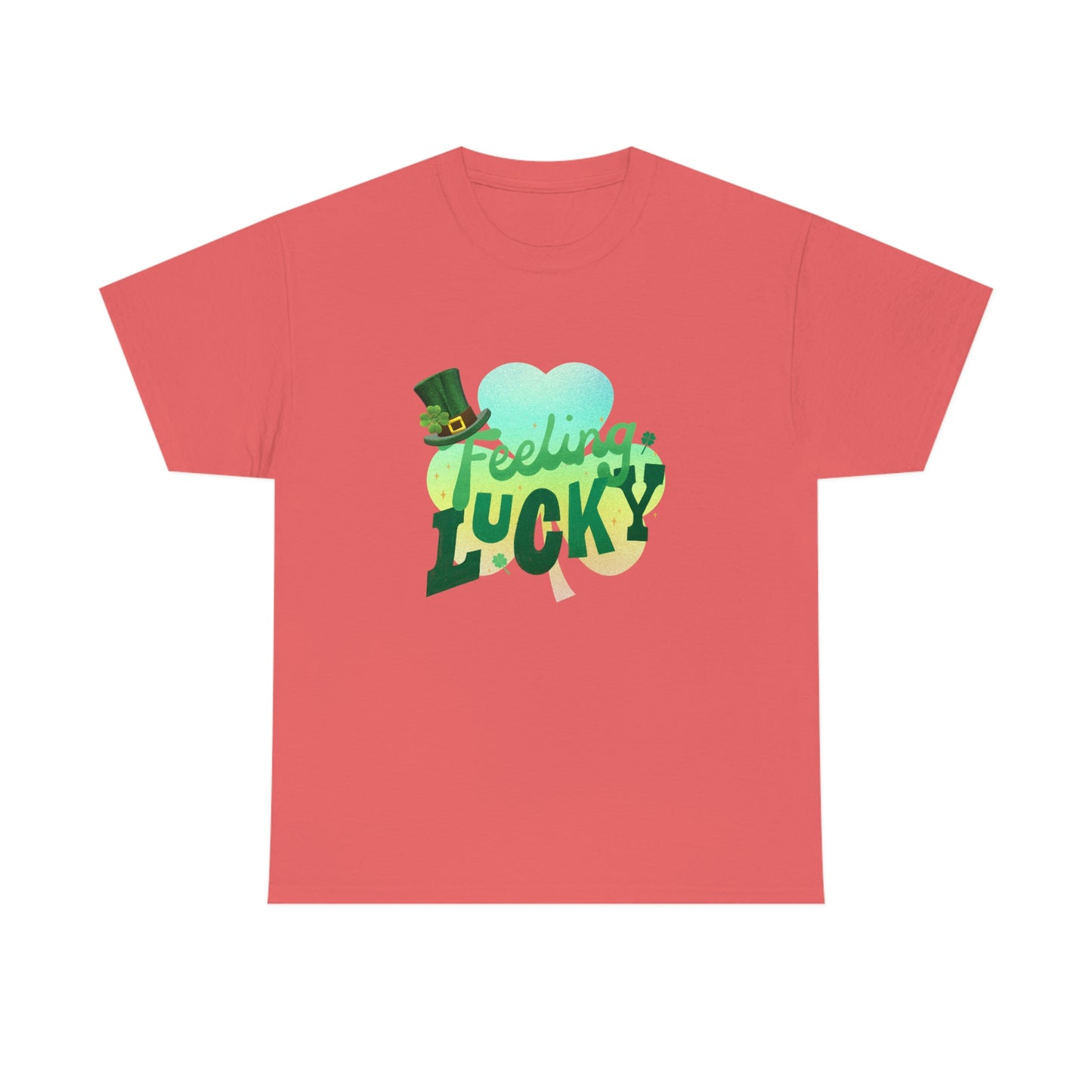 Feeling Lucky Unisex Cotton T-shirt