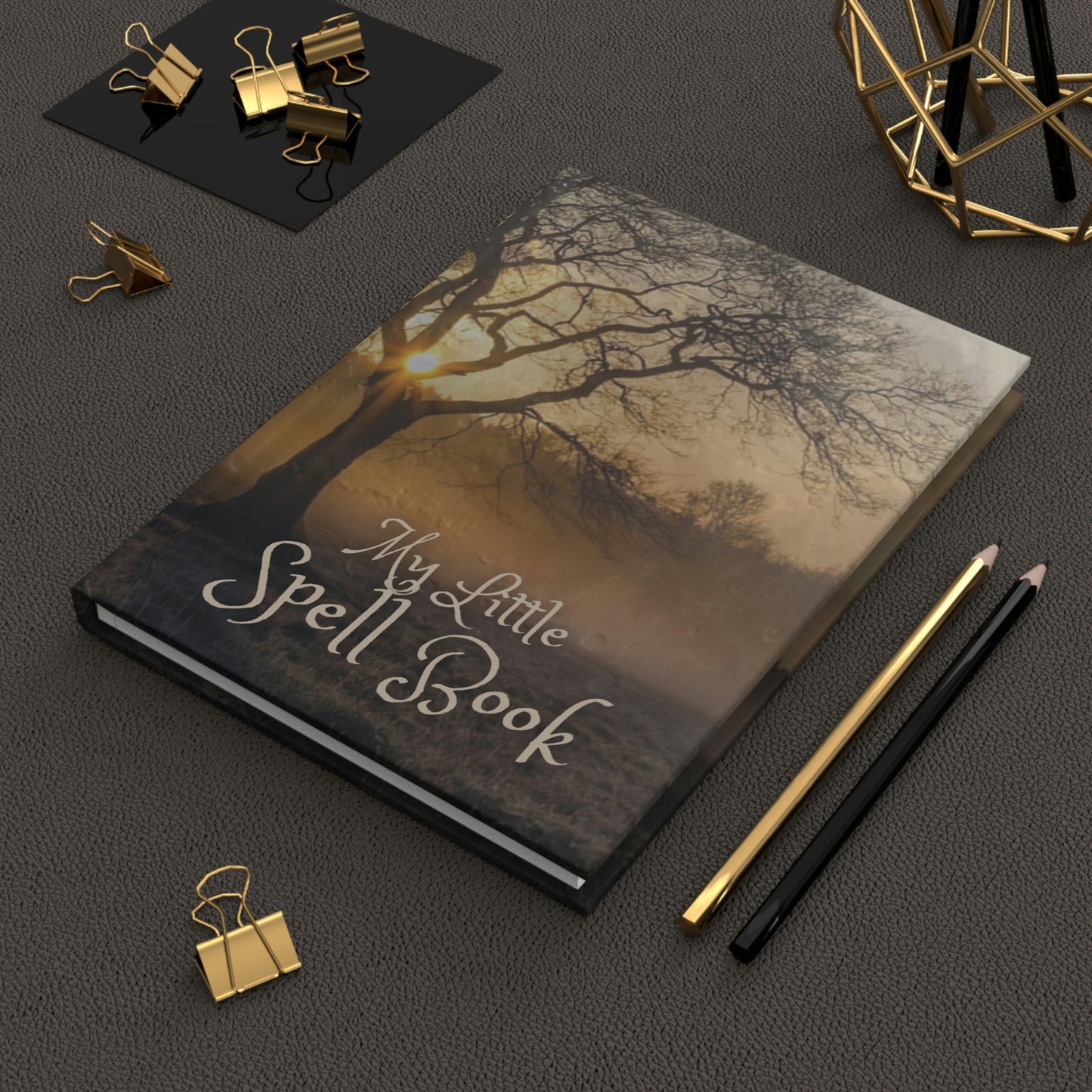 Sunset Moon Spell Book Hardcover Journal Matte