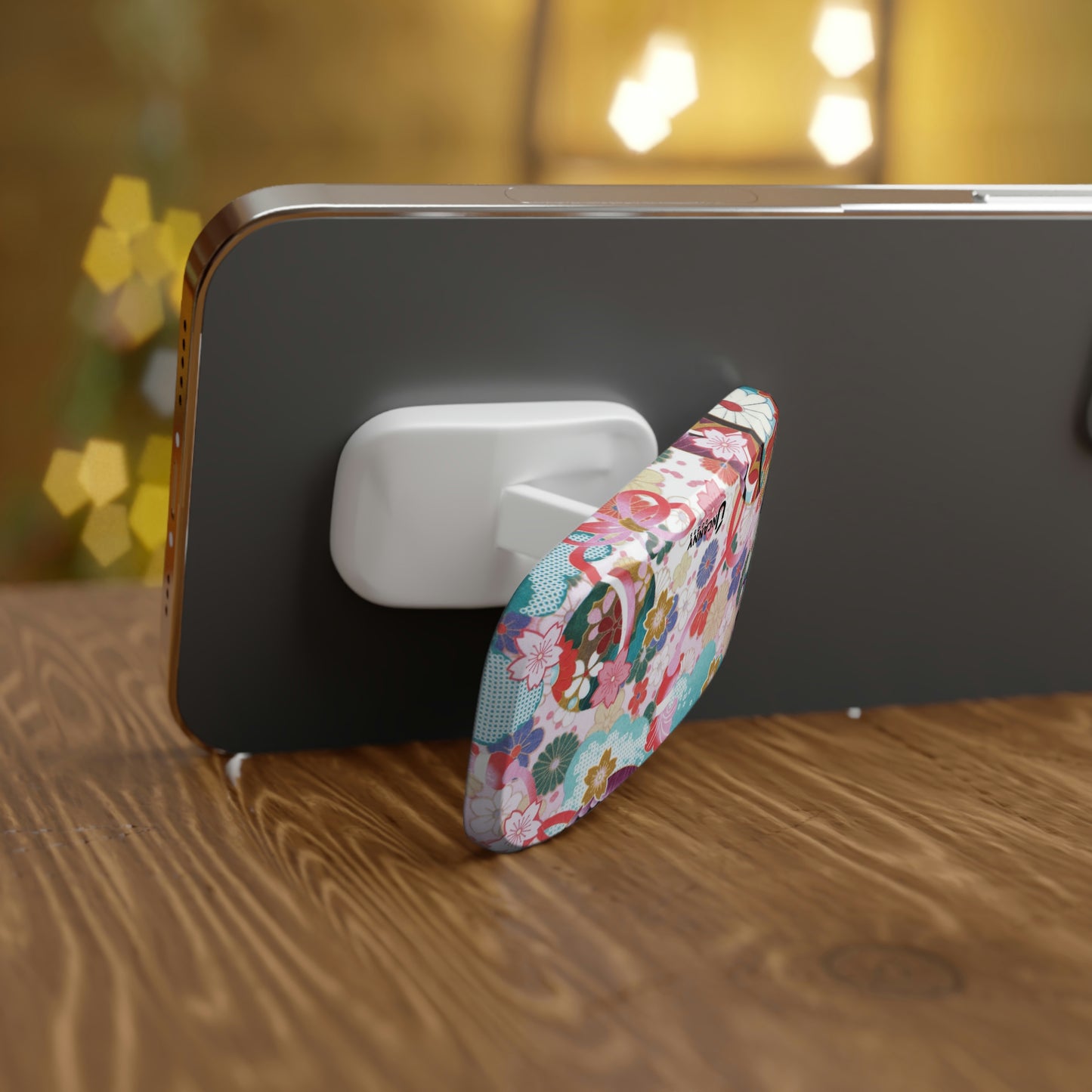Floral Tones Phone Click-On Grip