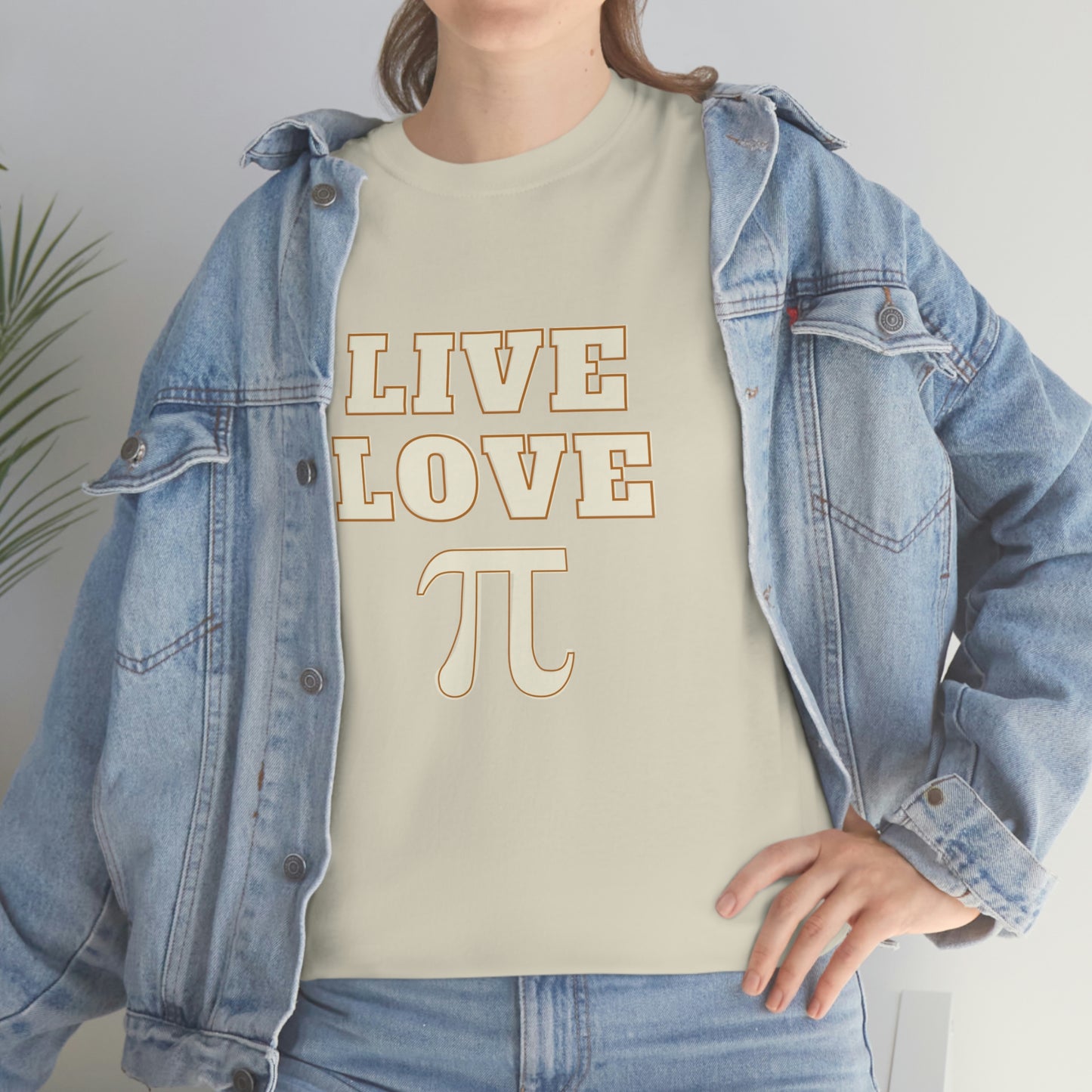 Live Love Pi Unisex Cotton T-shirt