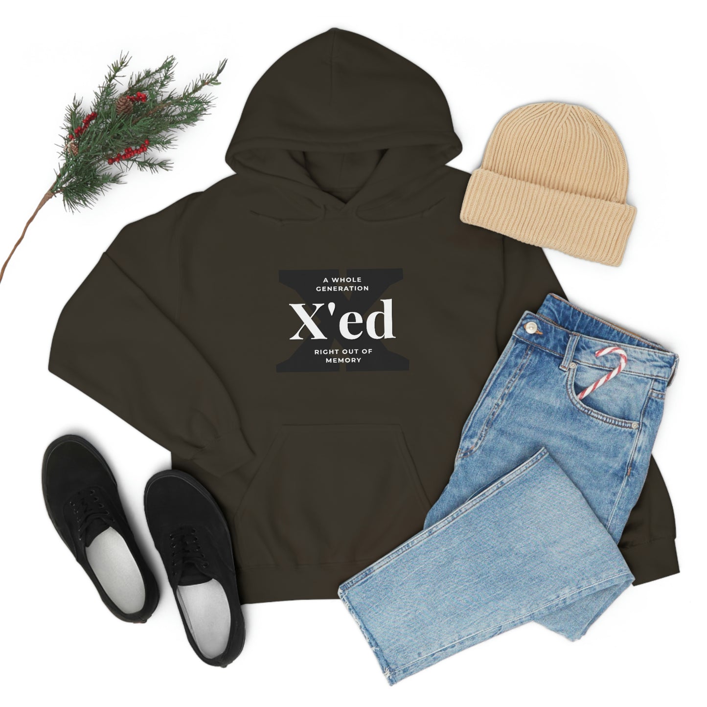 GenX X'ed Out Unisex Hooded Sweatshirt
