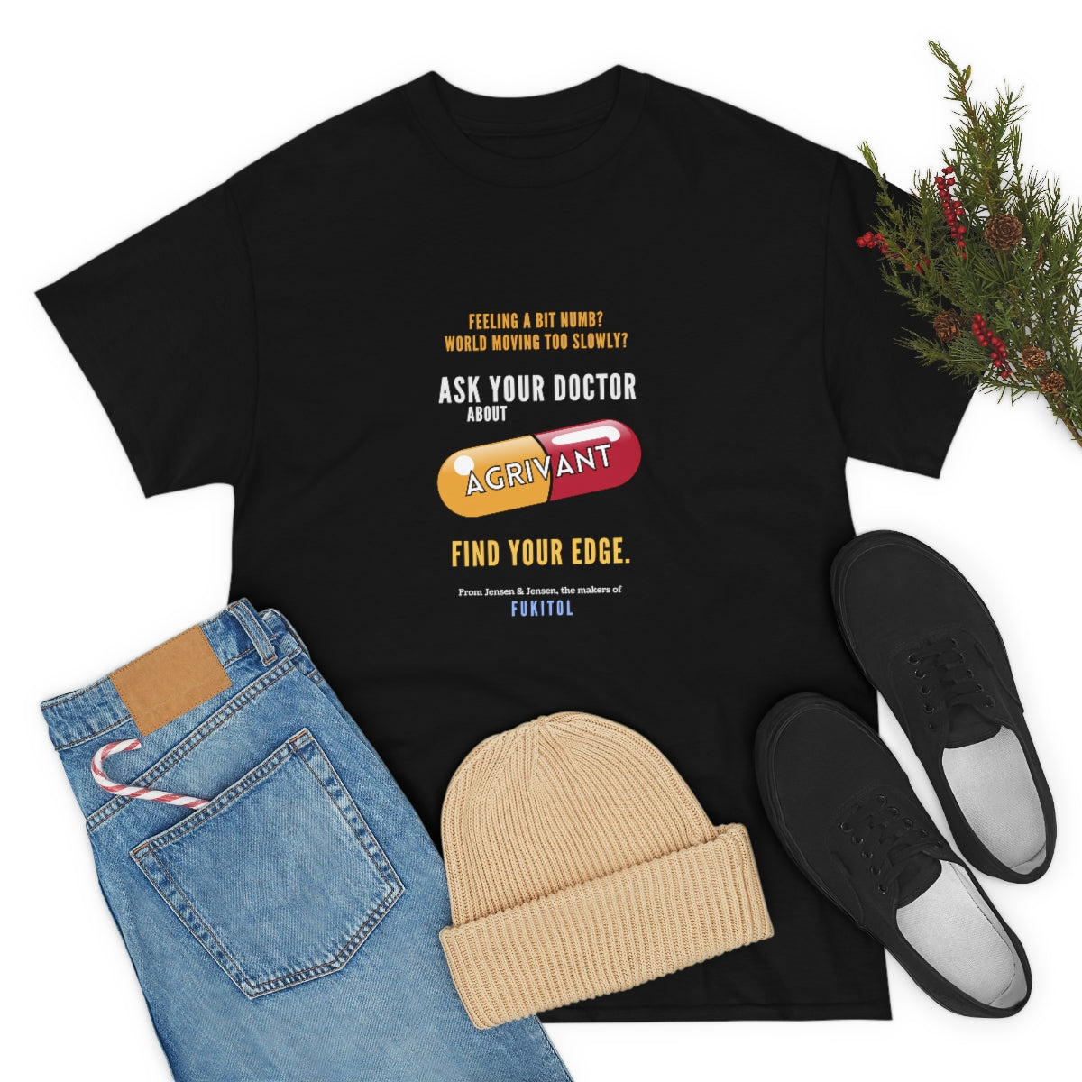 Agrivant - Revenge is Sweet Unisex Cotton T-shirt