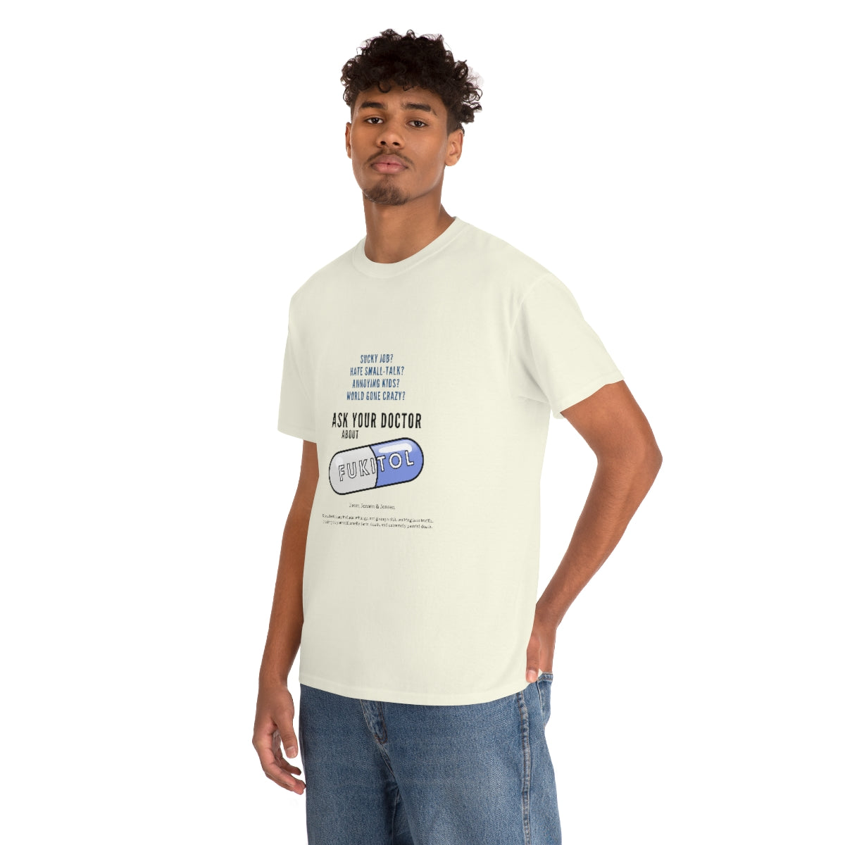 Just Say Fukitol Unisex Cotton T-shirt