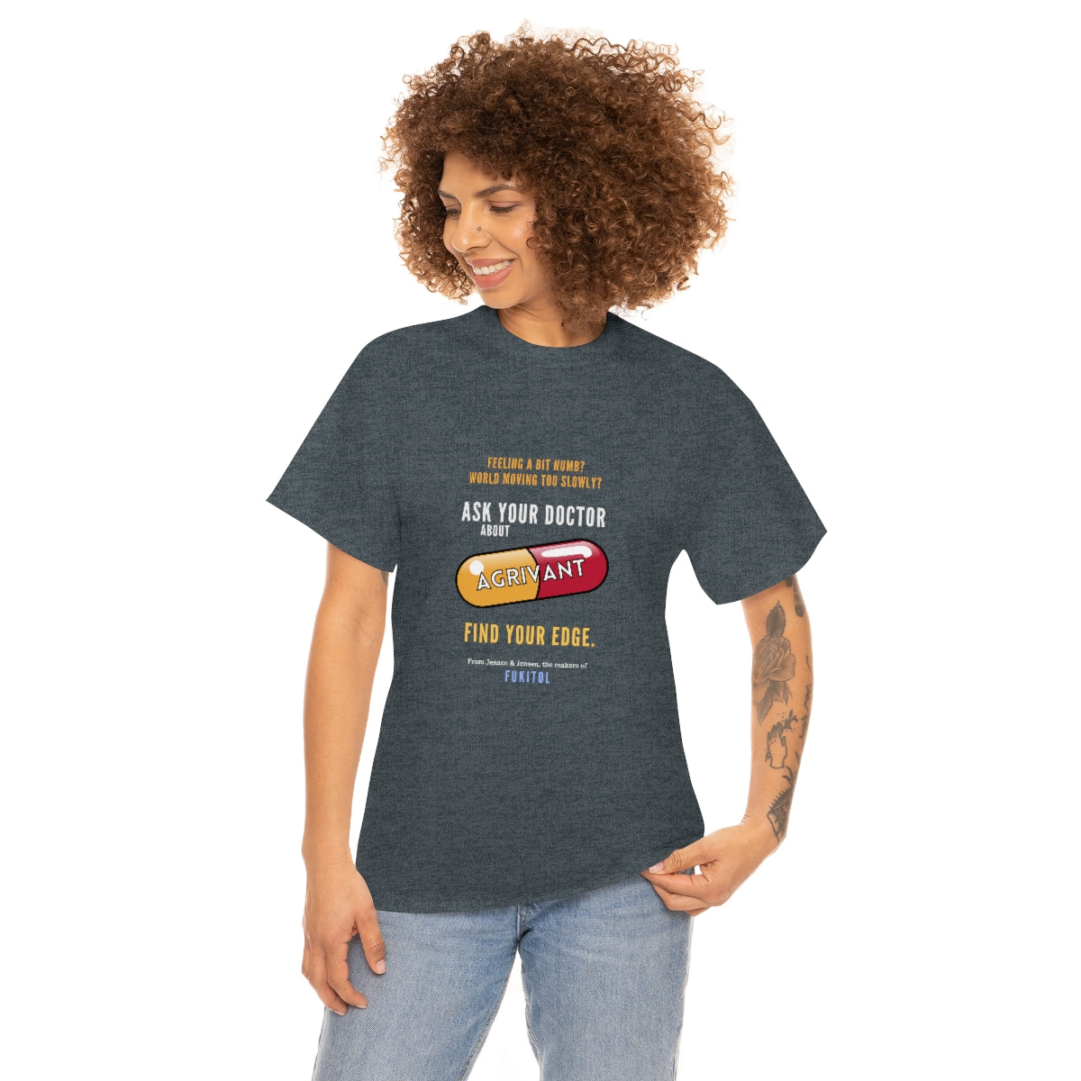 Agrivant - Revenge is Sweet Unisex Cotton T-shirt