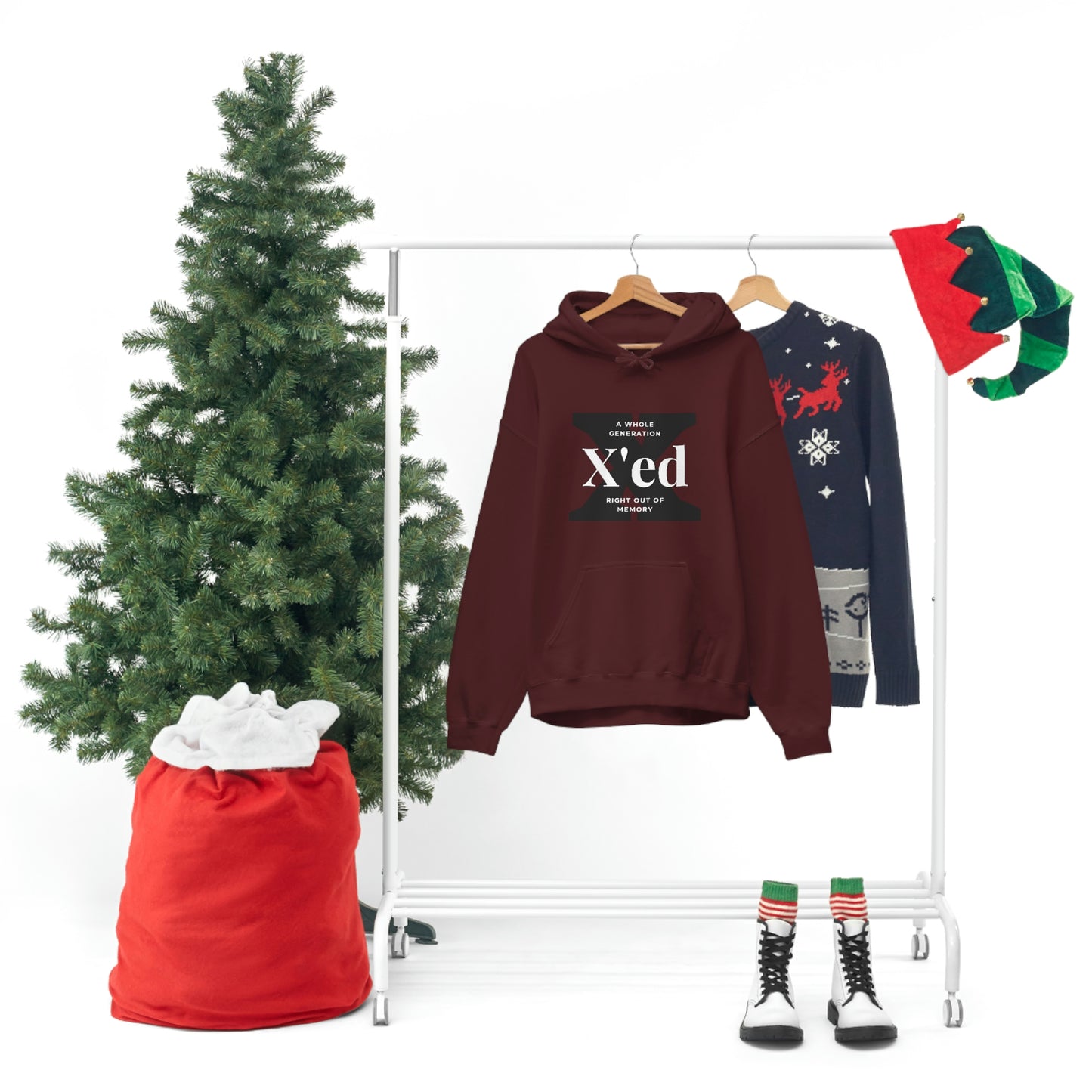 GenX X'ed Out Unisex Hooded Sweatshirt