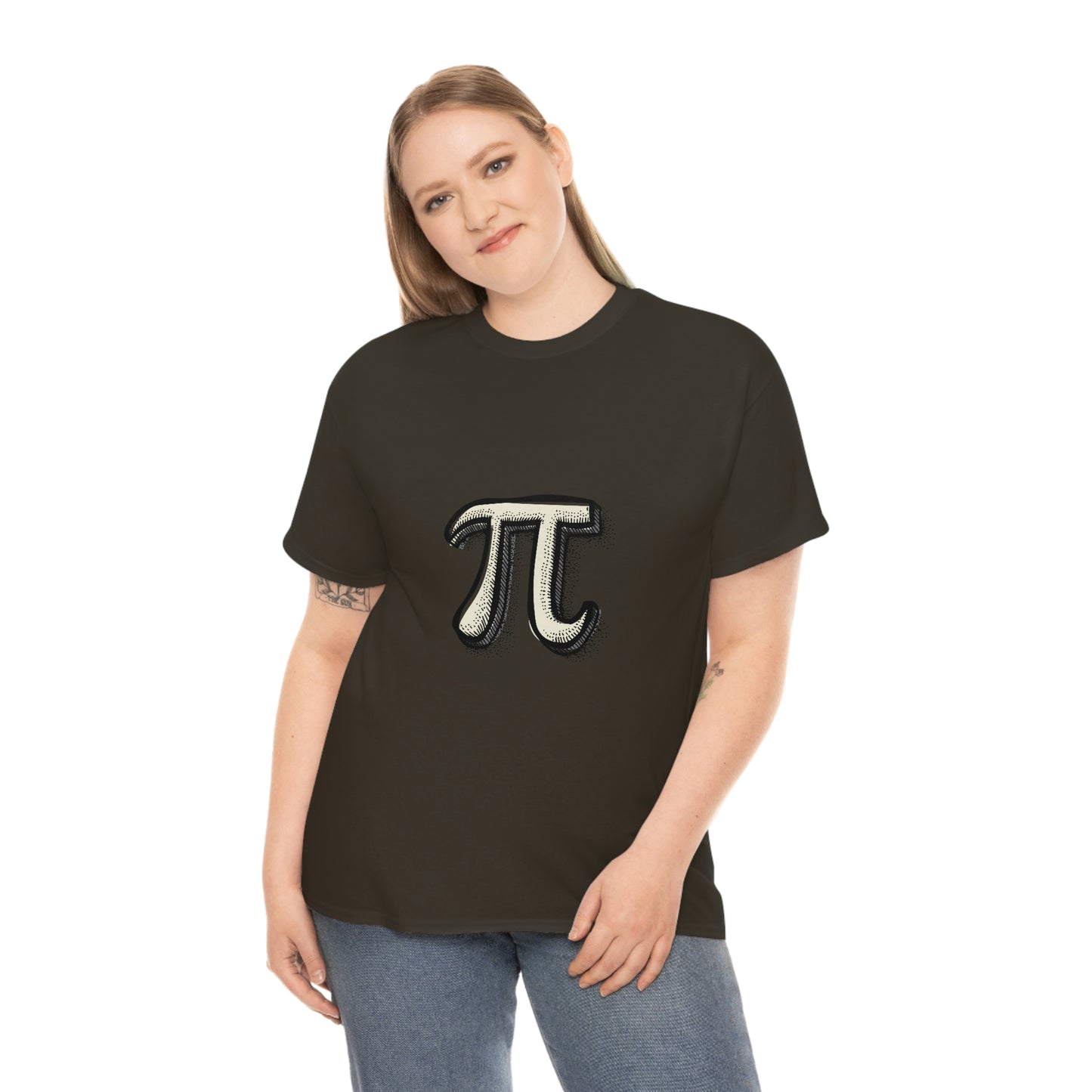 Sketchy Pi Unisex Cotton T-shirt