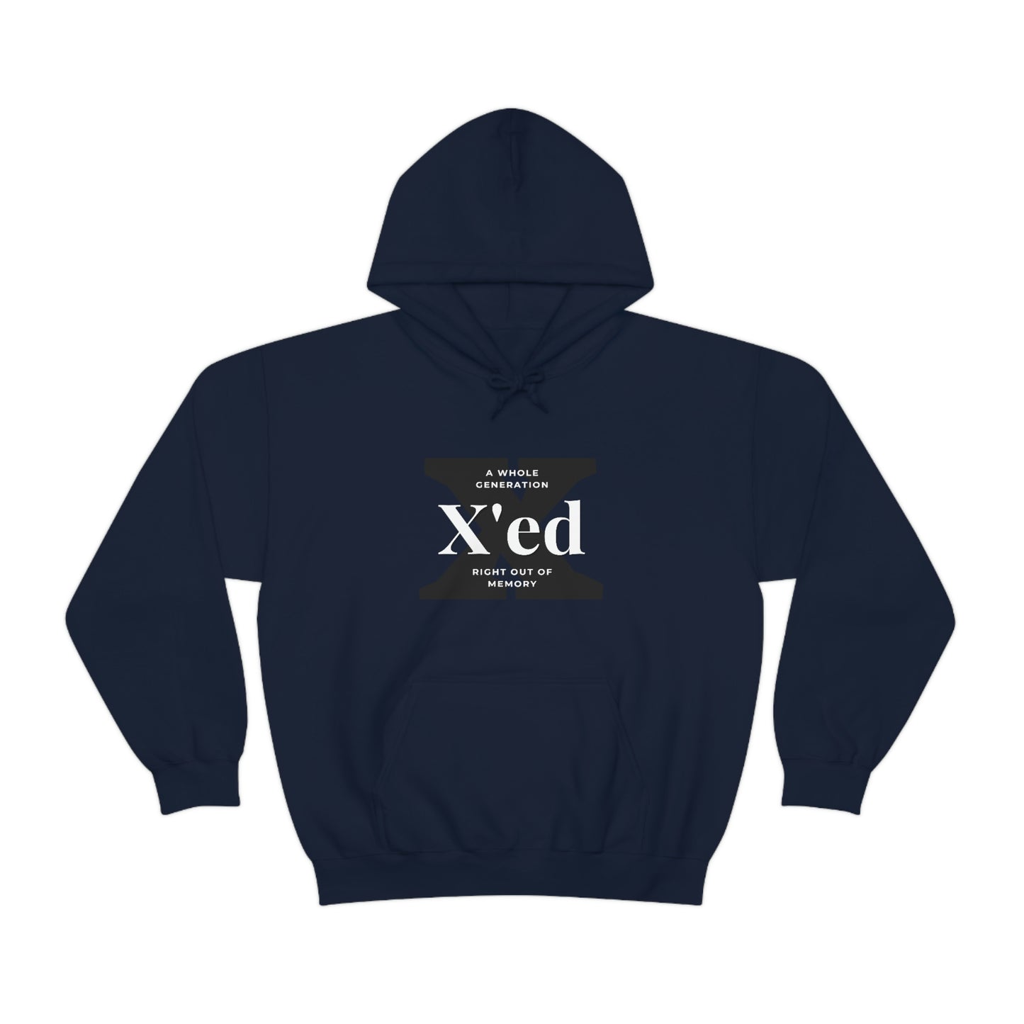 GenX X'ed Out Unisex Hooded Sweatshirt