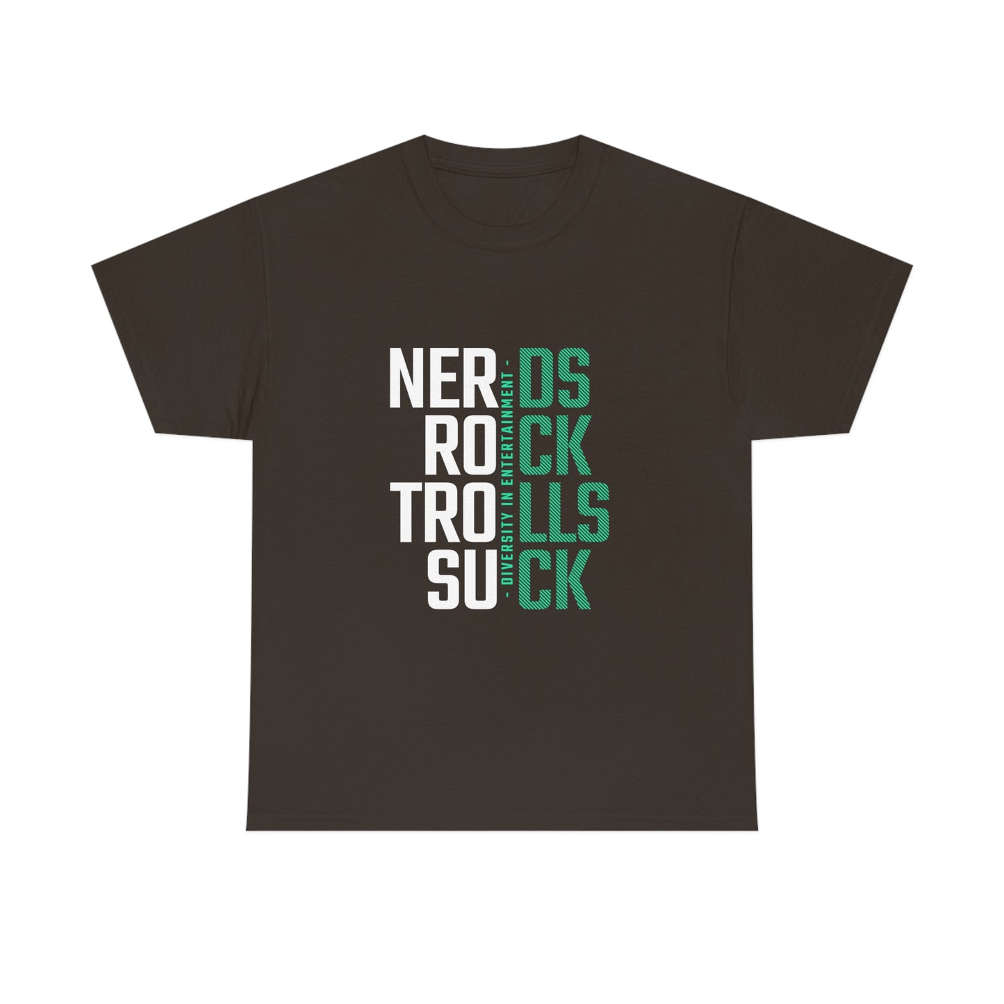 Nerds Rock Troll Suck Unisex Cotton T-shirt