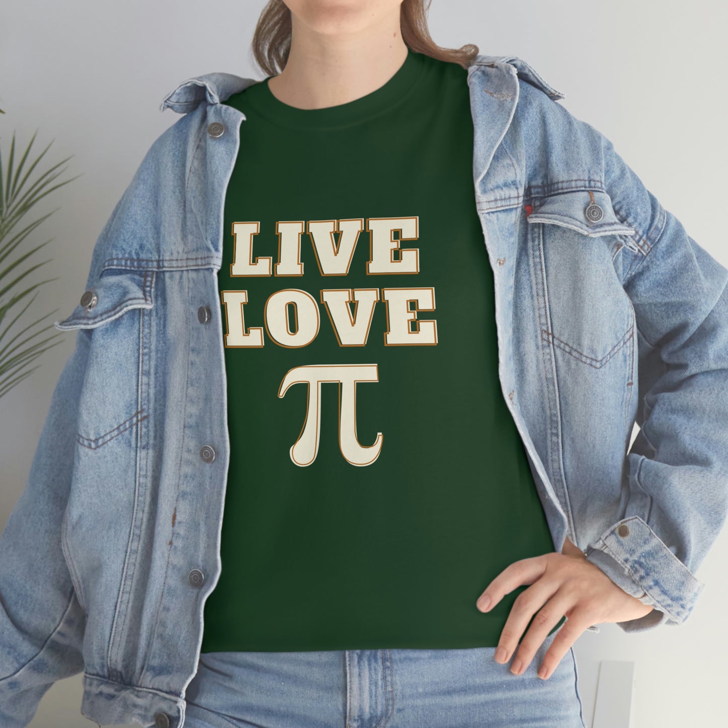 Live Love Pi Unisex Cotton T-shirt