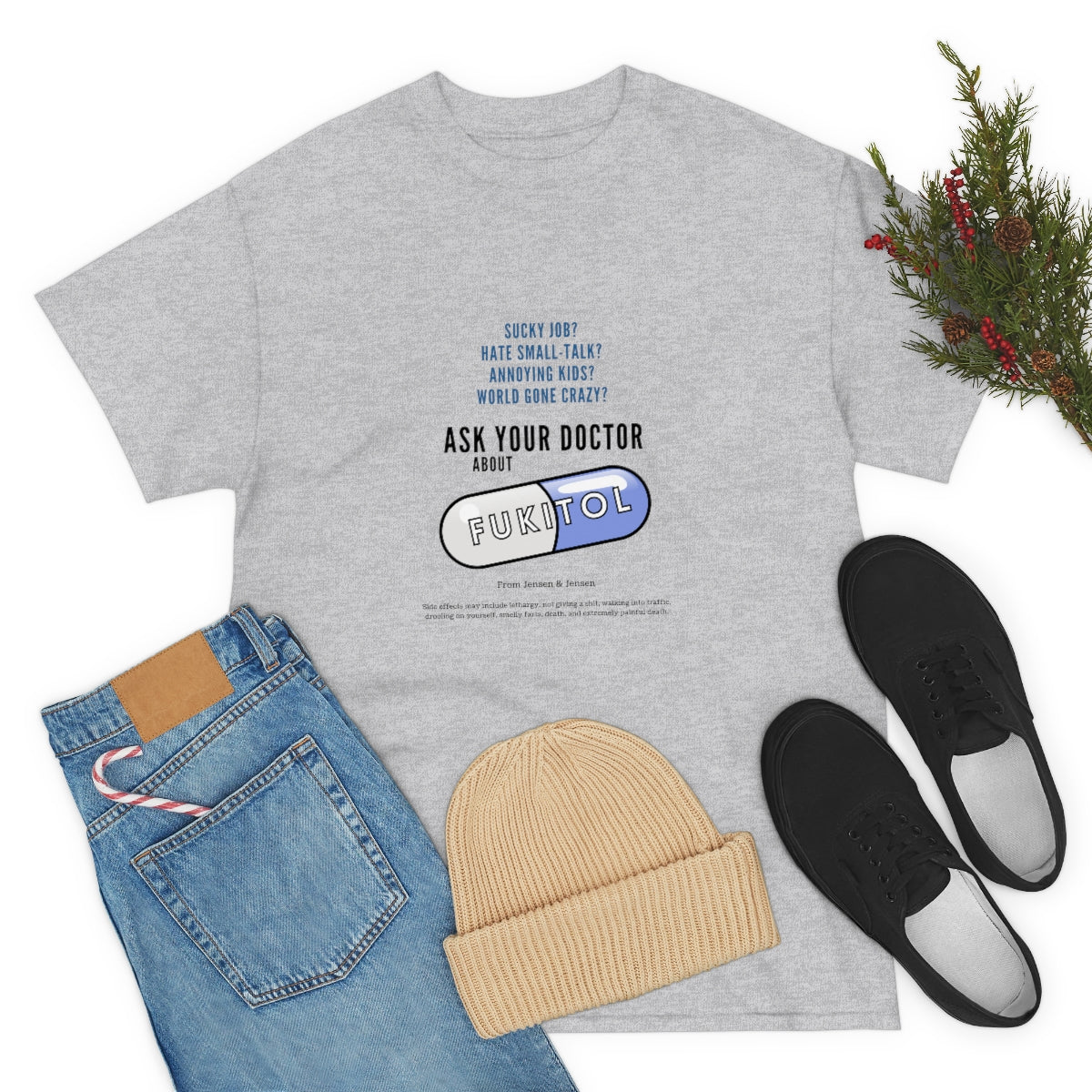 Just Say Fukitol Unisex Cotton T-shirt