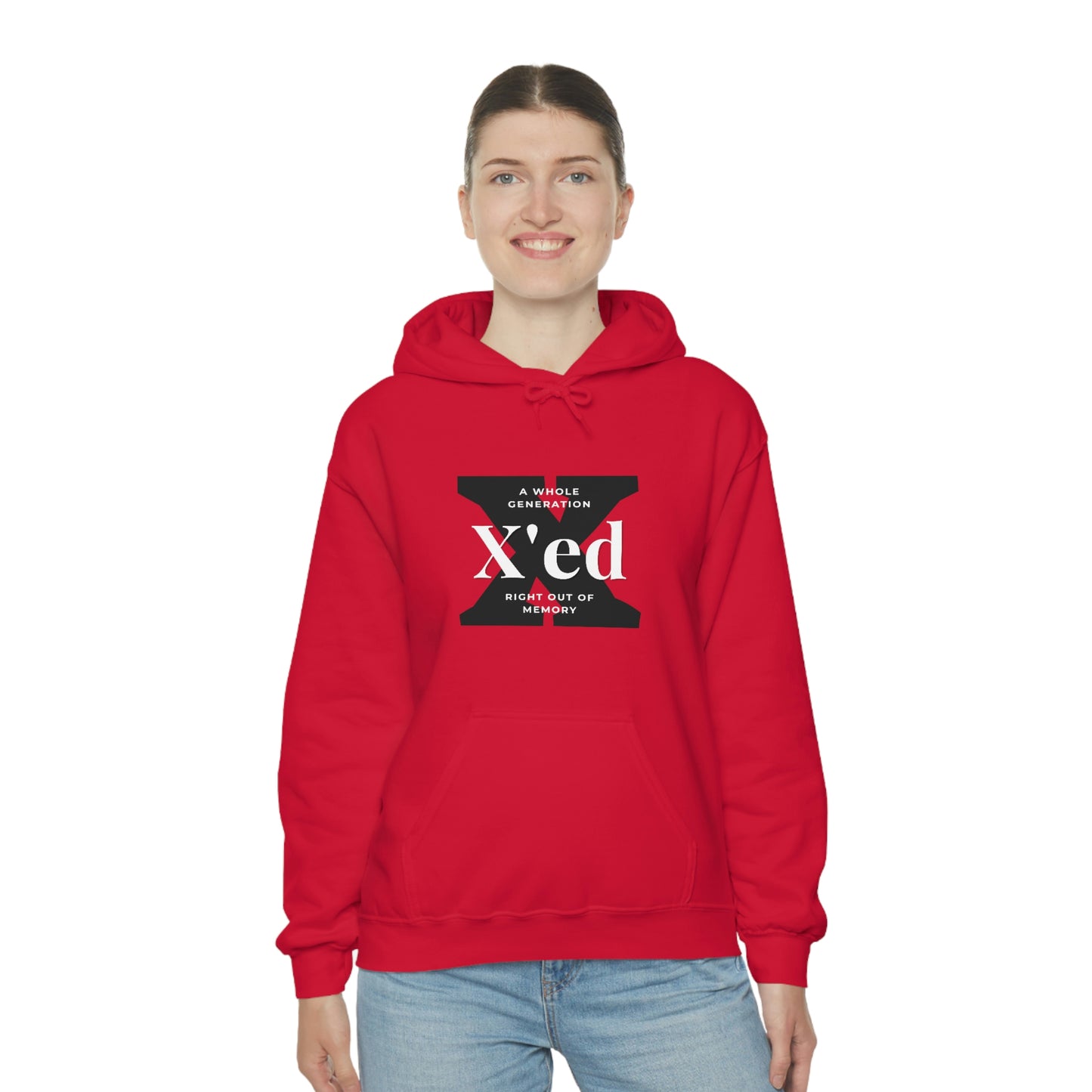 GenX X'ed Out Unisex Hooded Sweatshirt