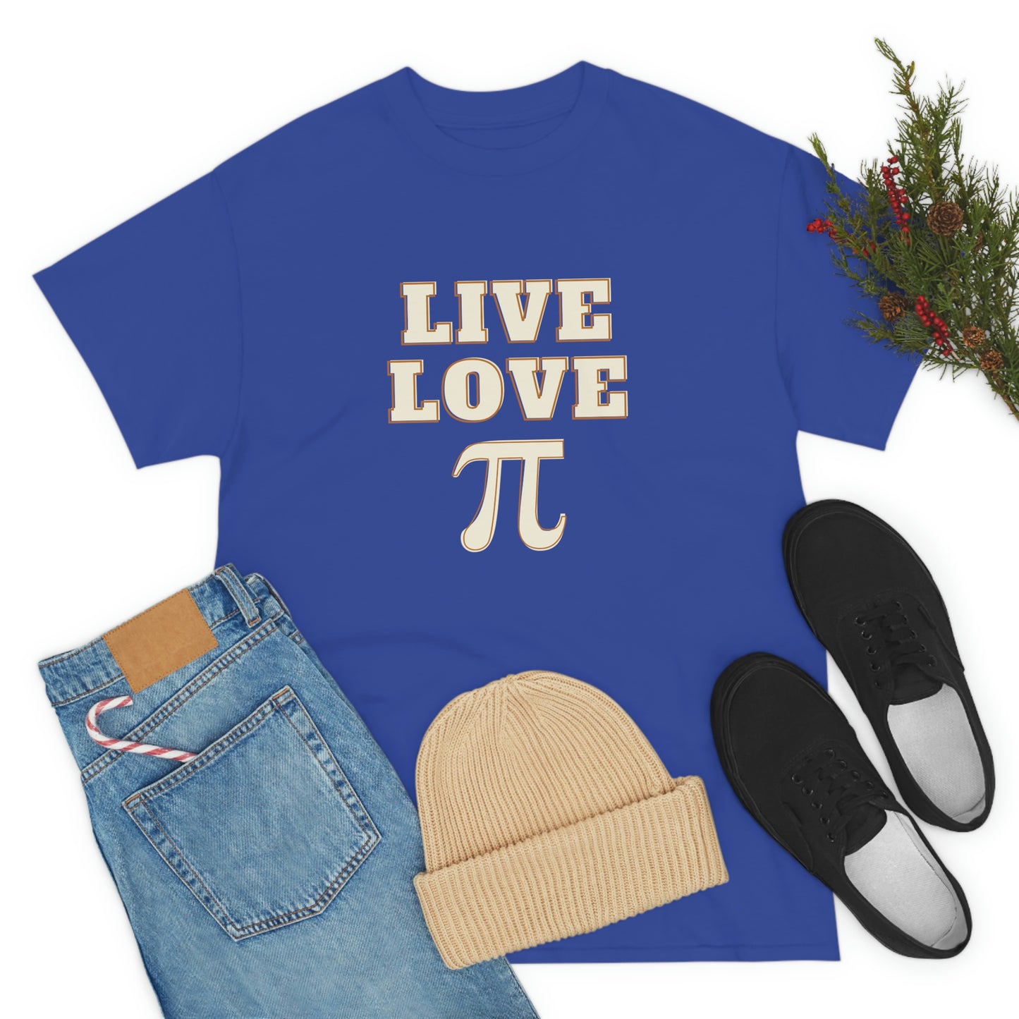 Live Love Pi Unisex Cotton T-shirt