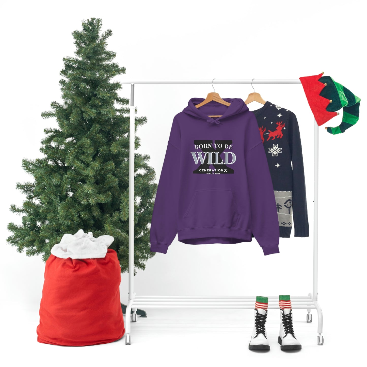 GenX Born to be Wild Unisex Hooded Sweatshirt