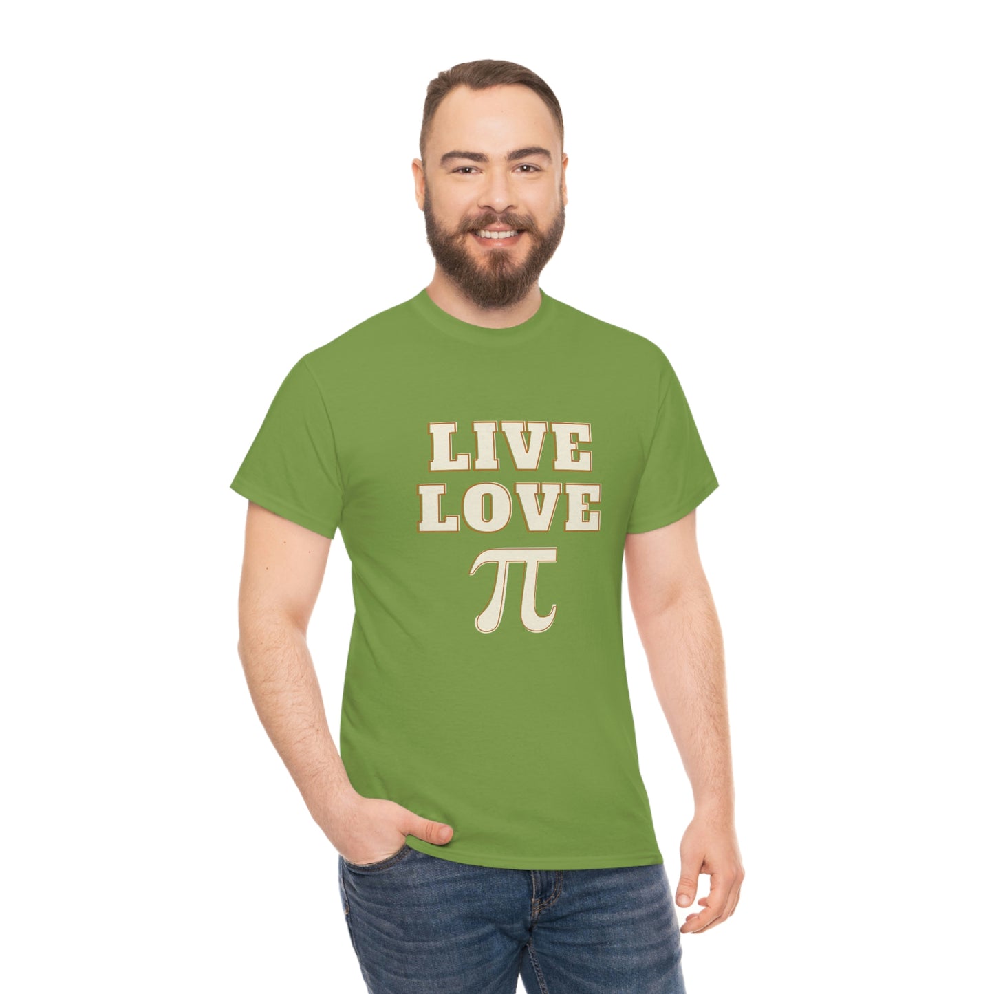 Live Love Pi Unisex Cotton T-shirt