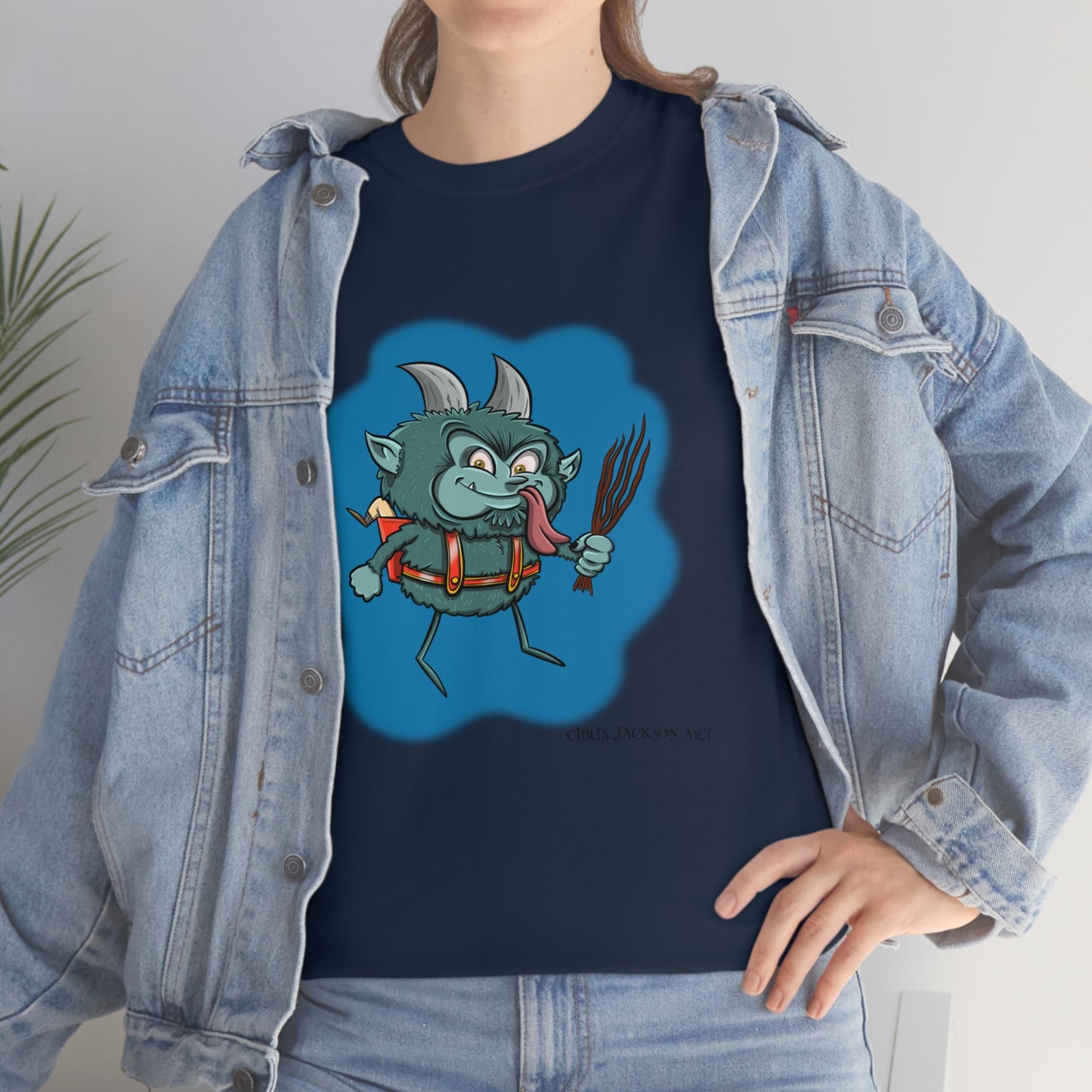 Chris Jackson KRAMPUS Unisex Cotton T-shirt