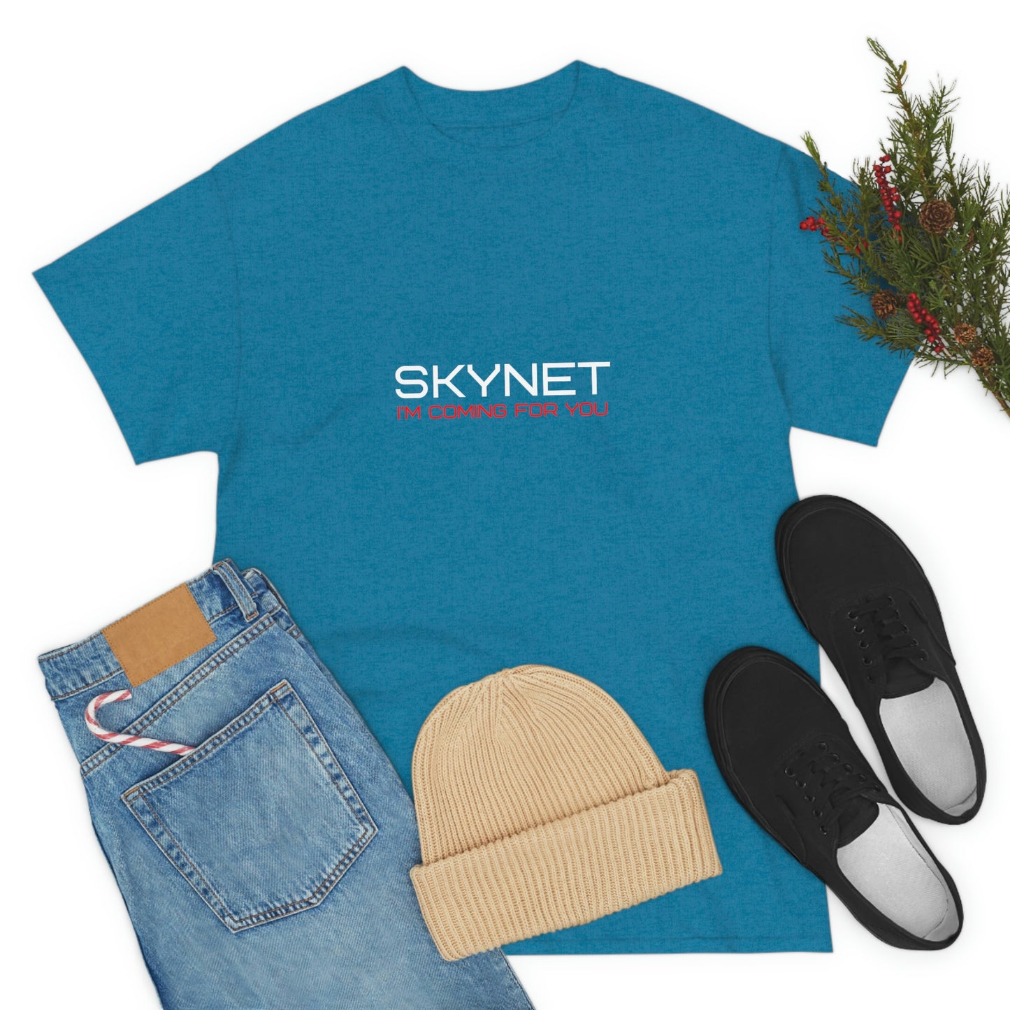 Skynet Unisex Cotton T-shirt