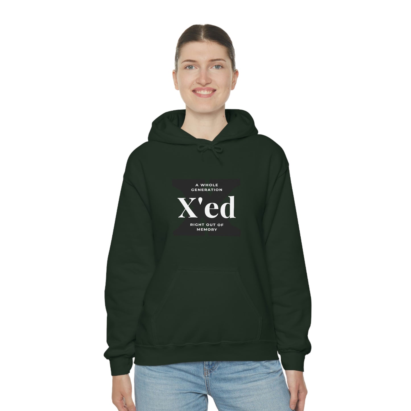 GenX X'ed Out Unisex Hooded Sweatshirt