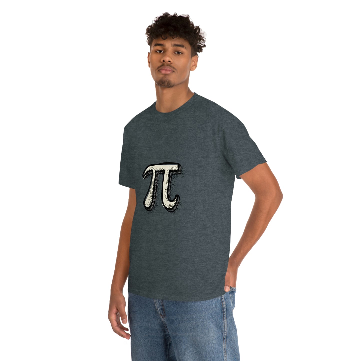 Sketchy Pi Unisex Cotton T-shirt