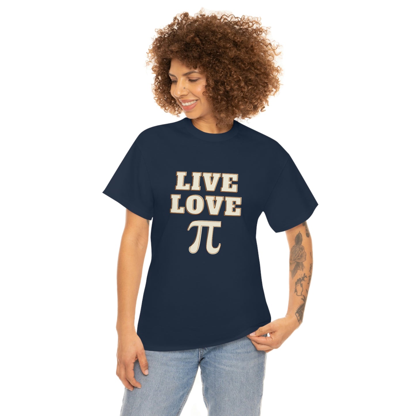 Live Love Pi Unisex Cotton T-shirt