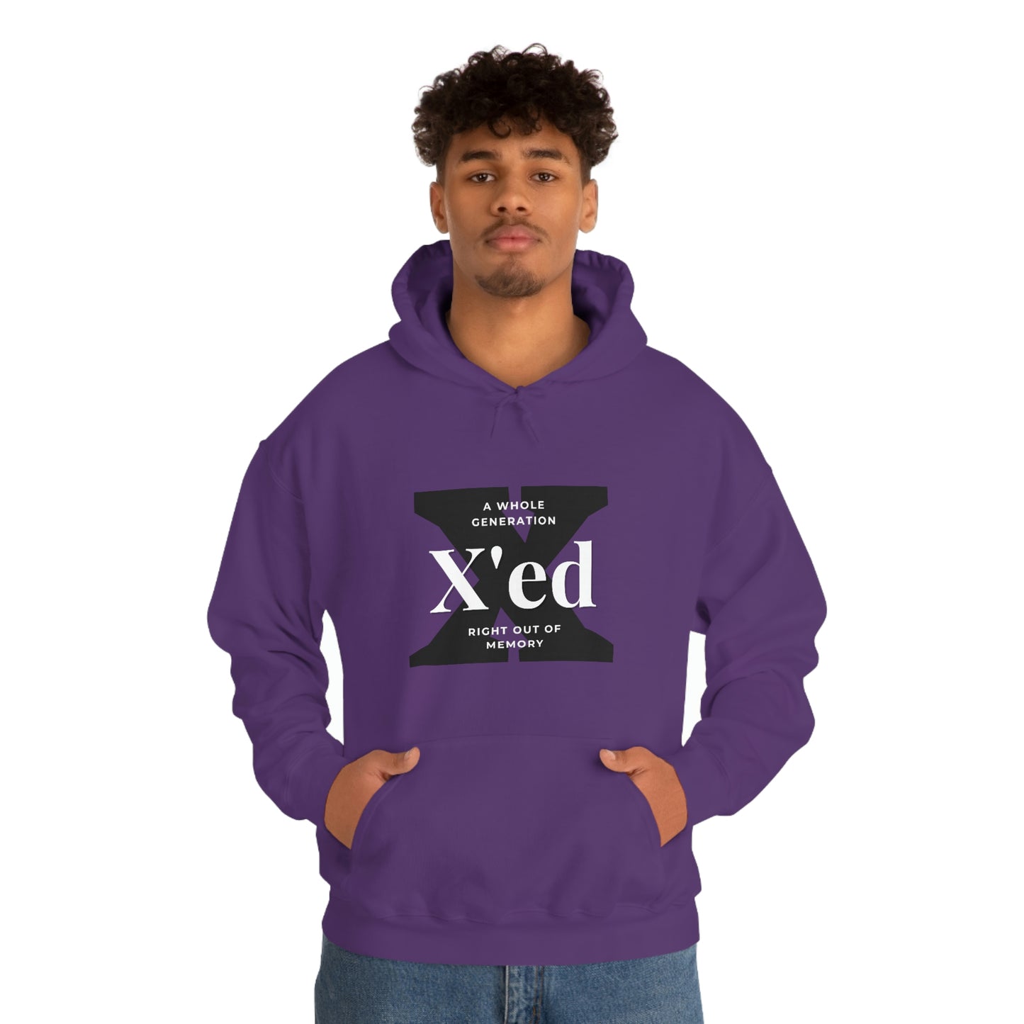 GenX X'ed Out Unisex Hooded Sweatshirt