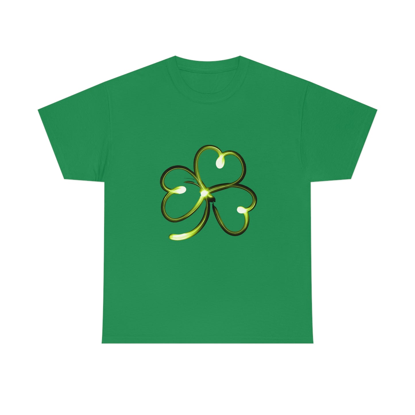 Simple Shamrock Unisex Cotton T-shirt