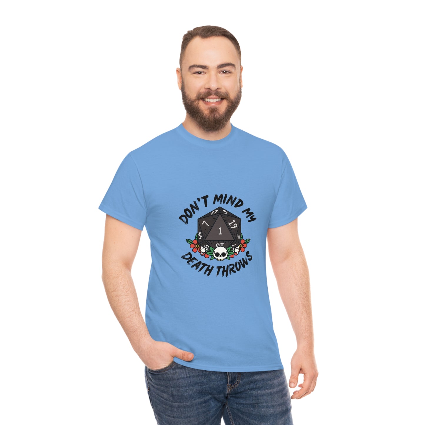 Death Throws Light Unisex Cotton T-shirt