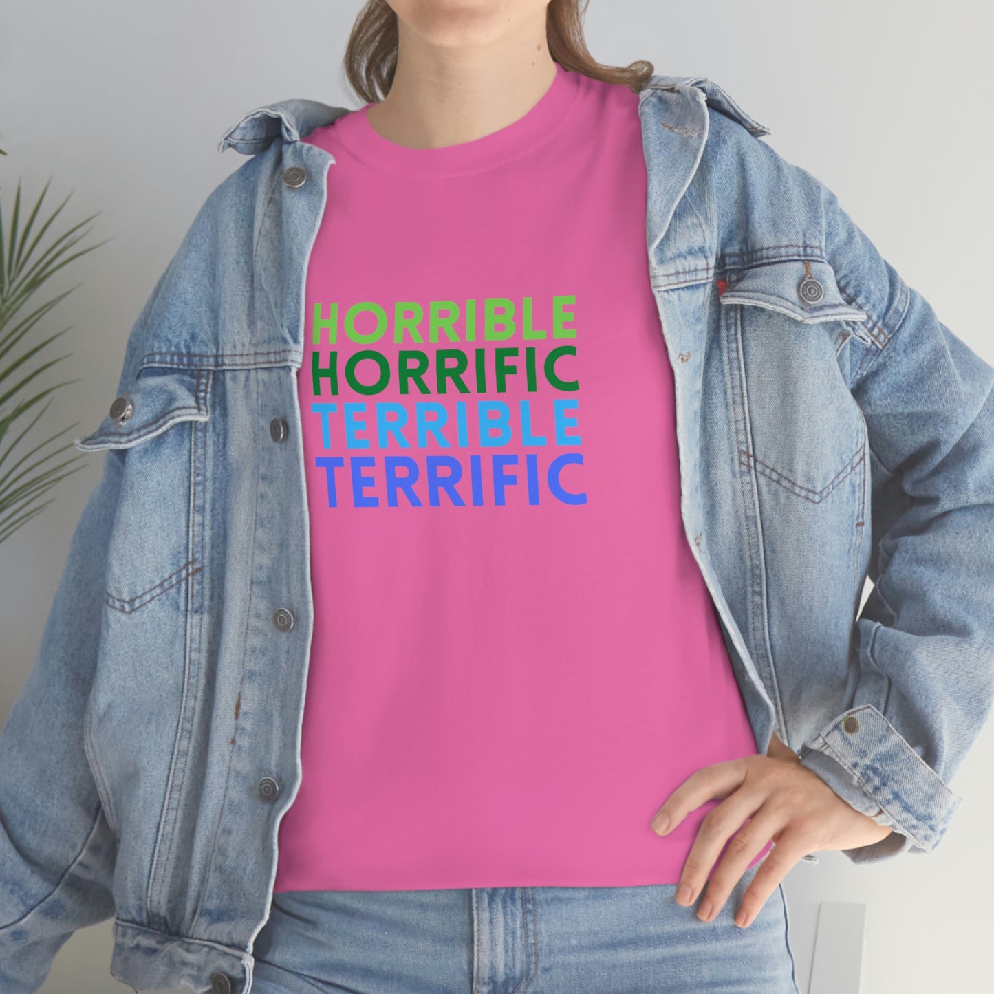 Terrific Unisex Cotton T-shirt