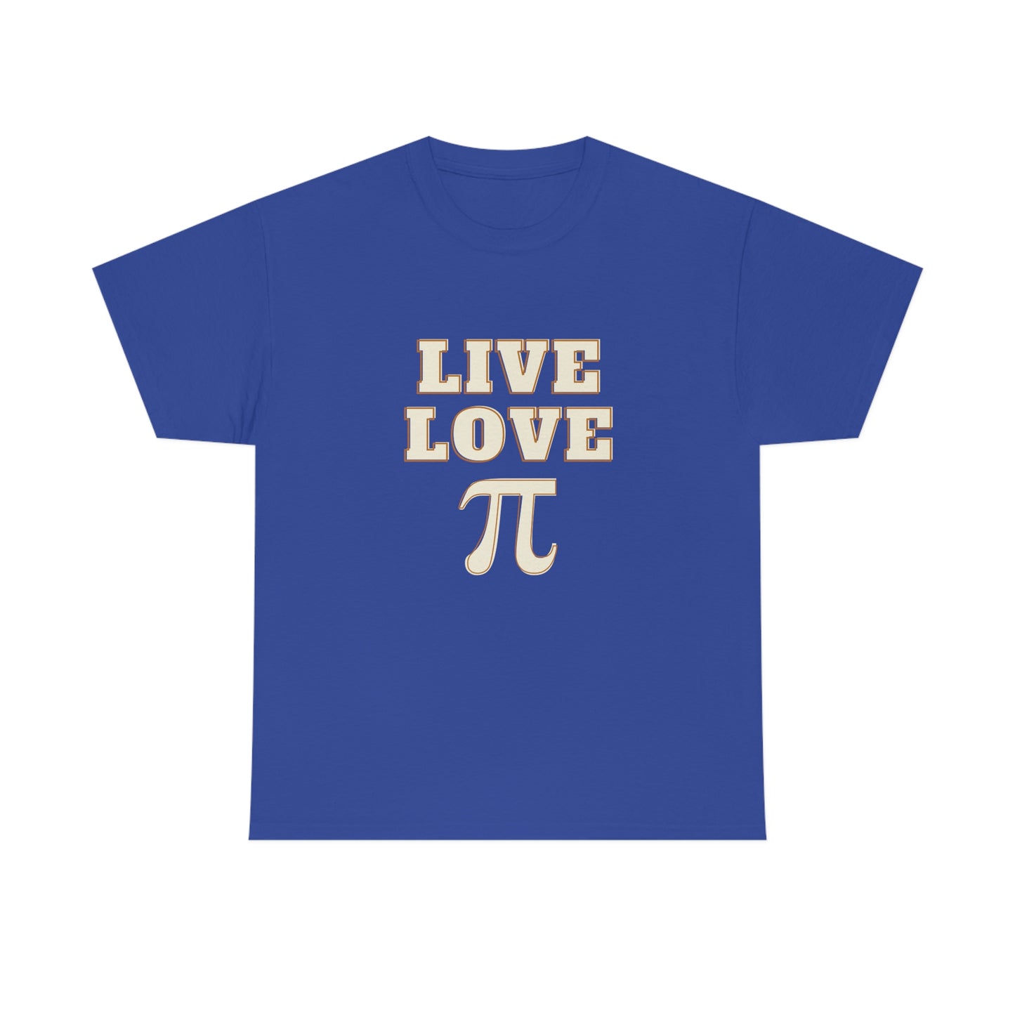Live Love Pi Unisex Cotton T-shirt