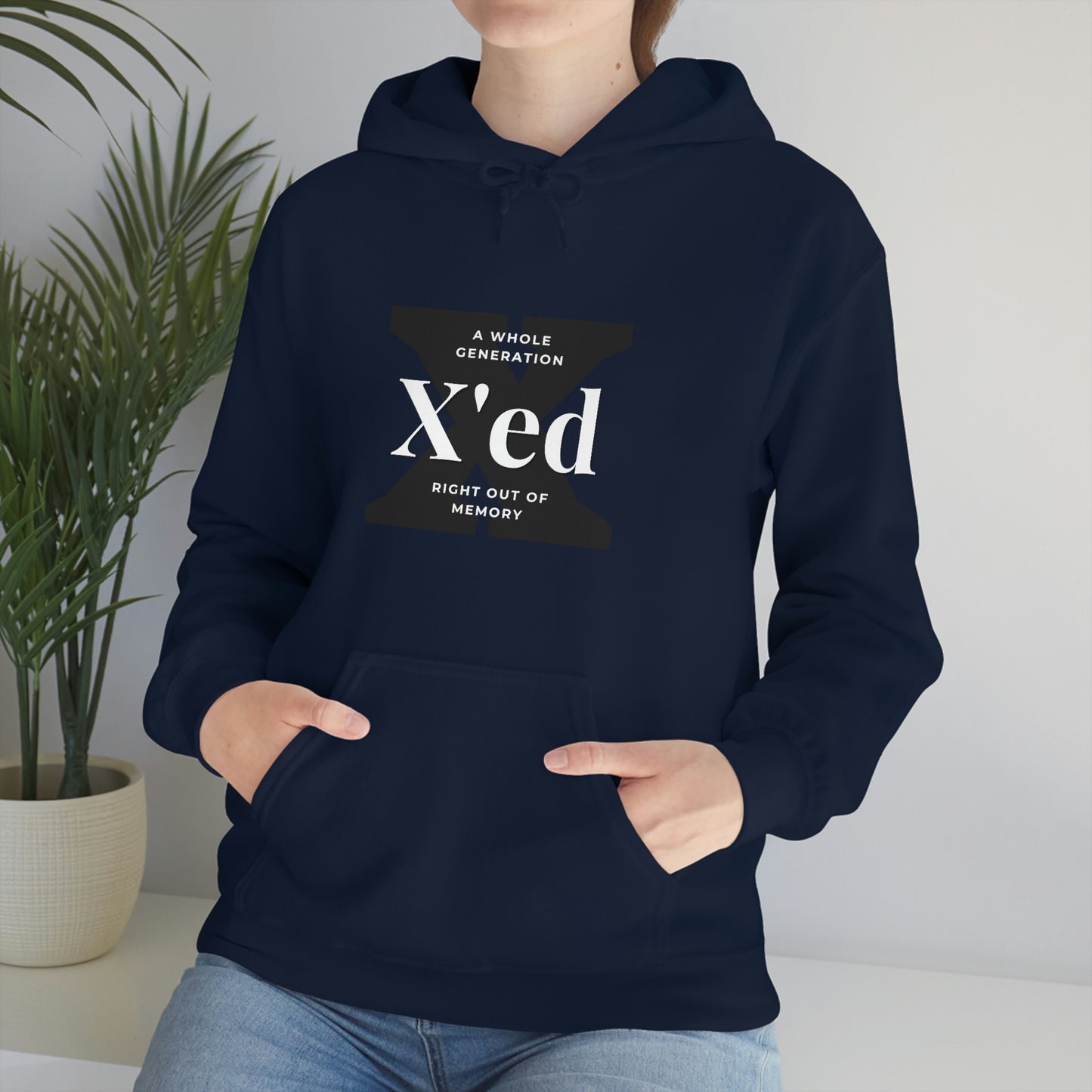 GenX X'ed Out Unisex Hooded Sweatshirt