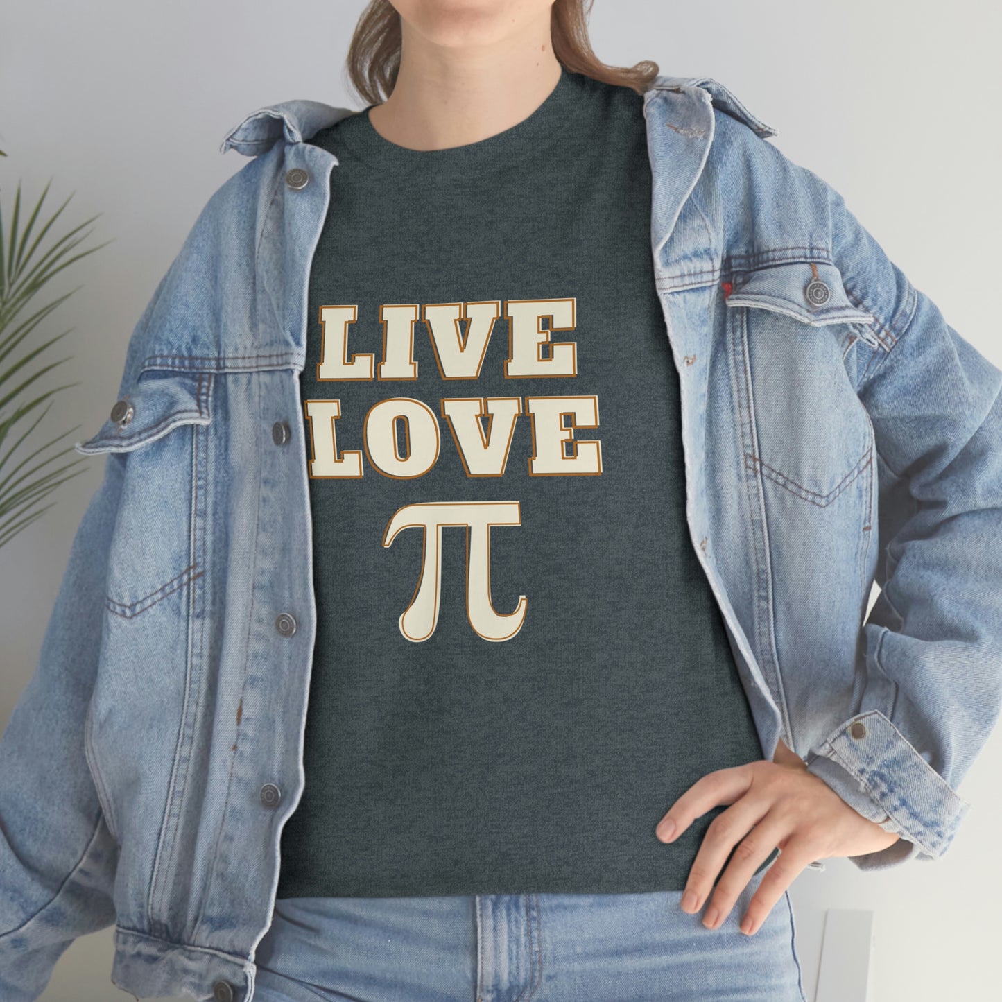 Live Love Pi Unisex Cotton T-shirt