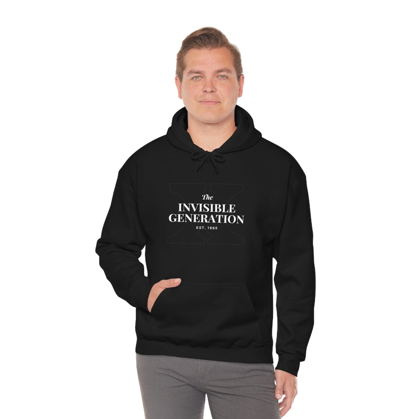 GenX Invisible Generation Unisex Hooded Sweatshirt