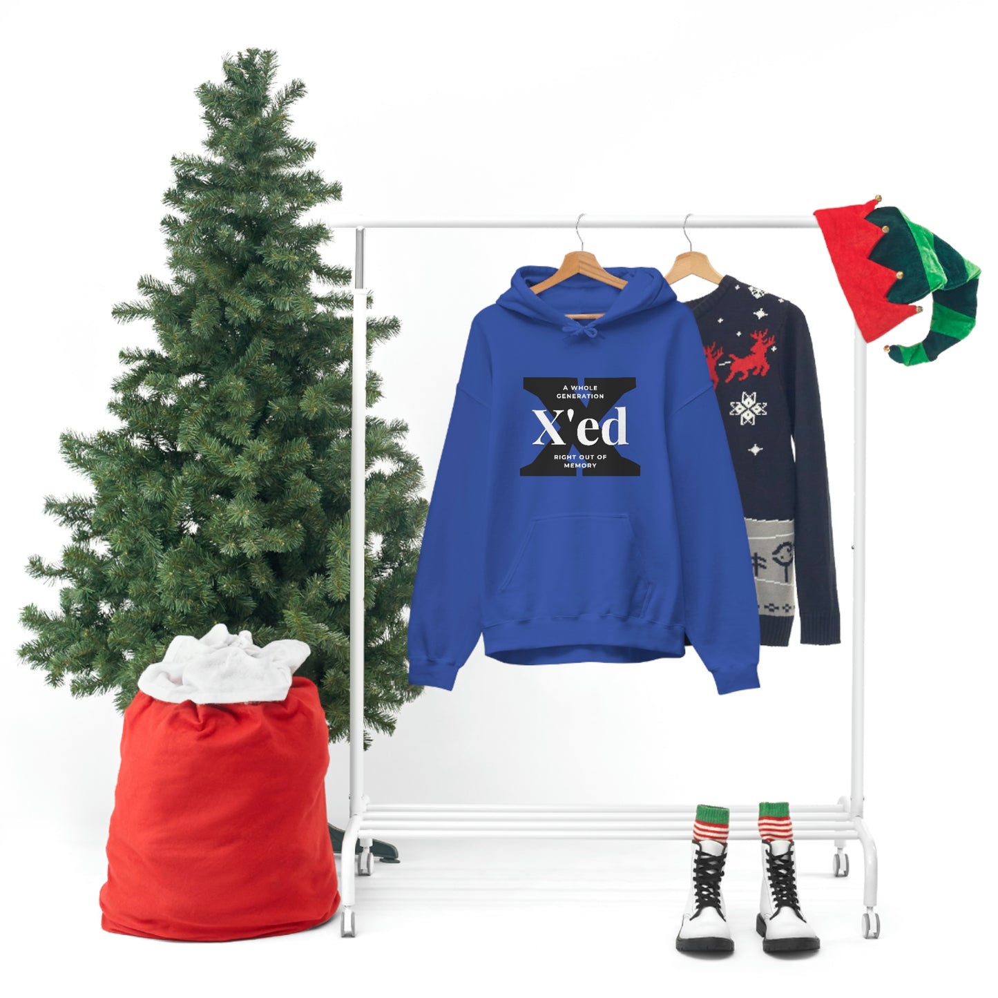 GenX X'ed Out Unisex Hooded Sweatshirt