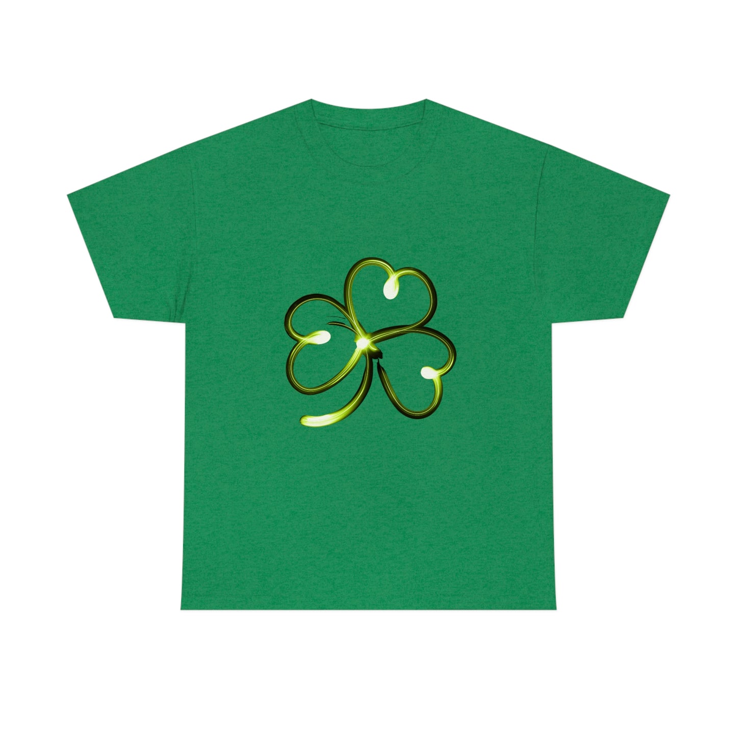 Simple Shamrock Unisex Cotton T-shirt