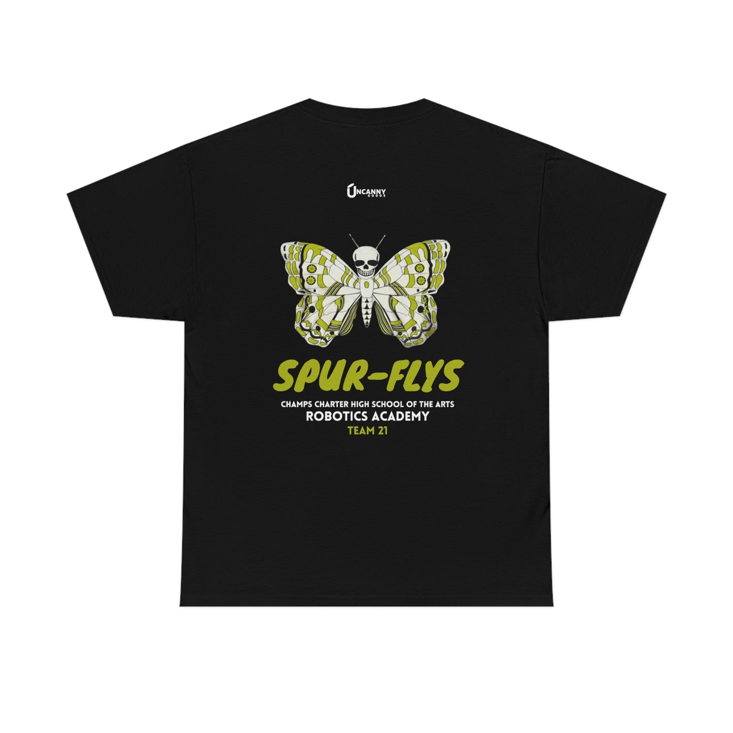 Spur-Flys Dark Unisex Cotton T-shirt