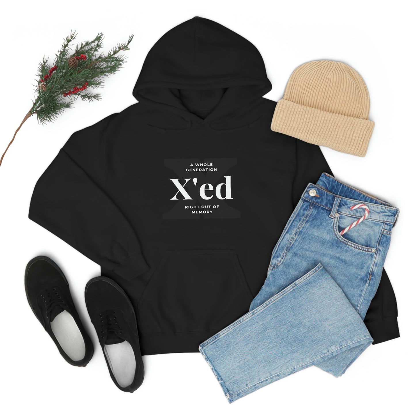 GenX X'ed Out Unisex Hooded Sweatshirt