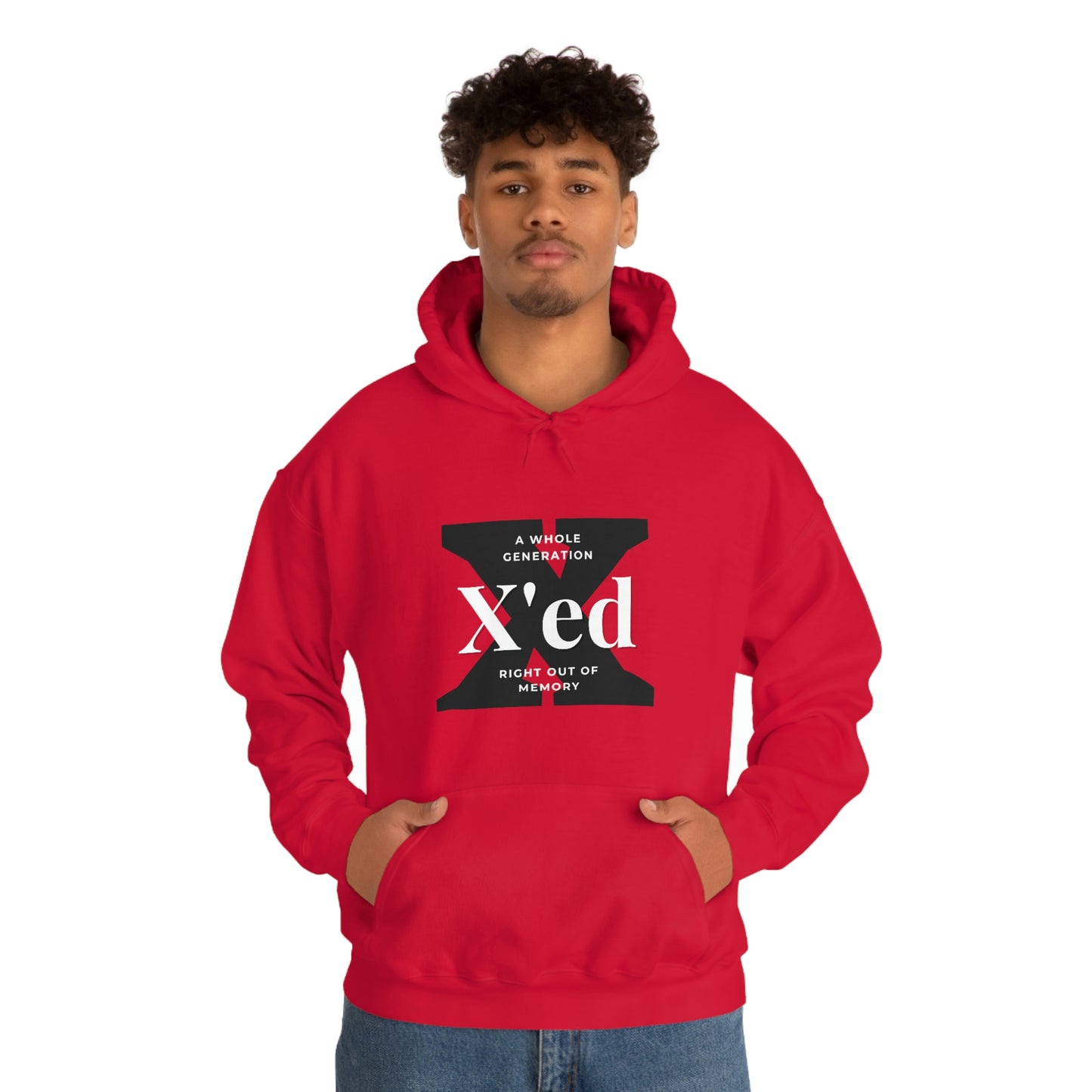 GenX X'ed Out Unisex Hooded Sweatshirt
