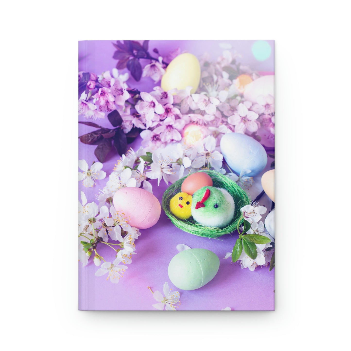 Purple Peeps Notebook Book Hardcover Journal Matte