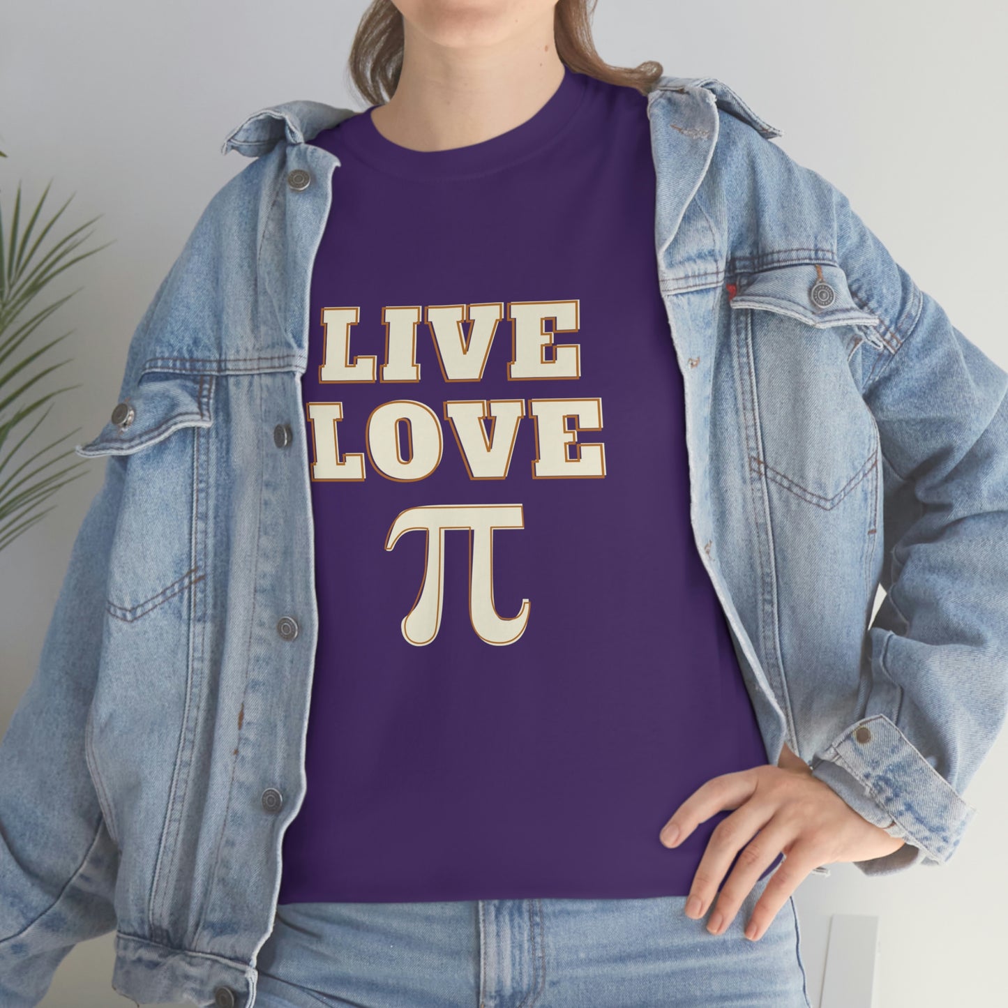 Live Love Pi Unisex Cotton T-shirt