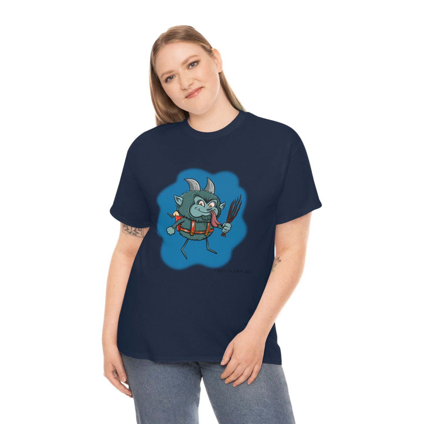 Chris Jackson KRAMPUS Unisex Cotton T-shirt