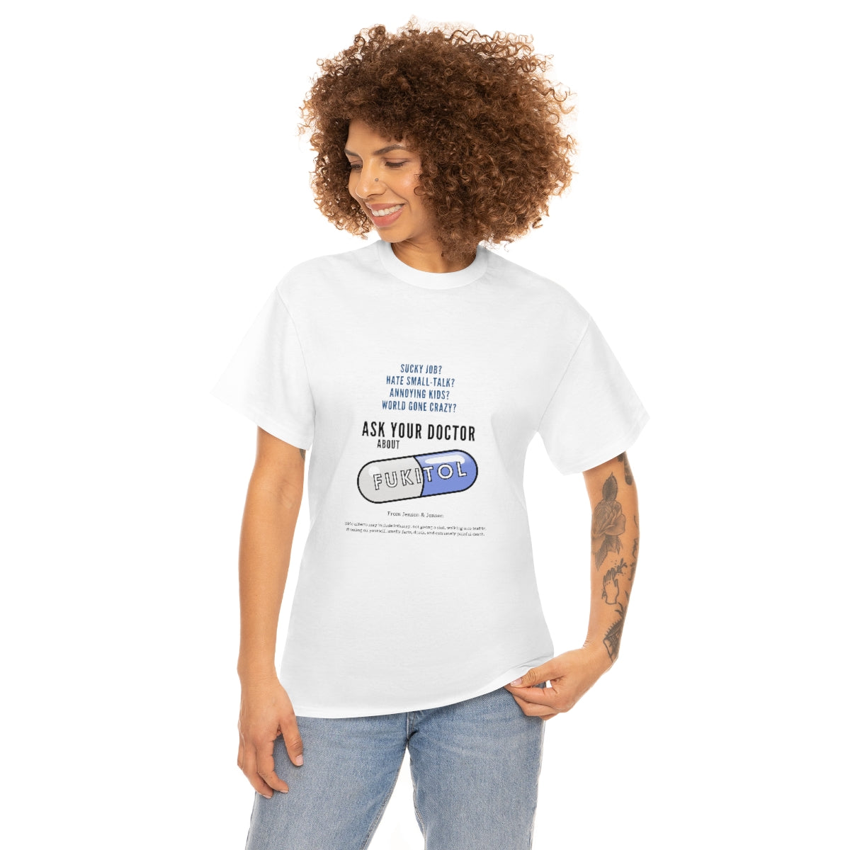 Just Say Fukitol Unisex Cotton T-shirt