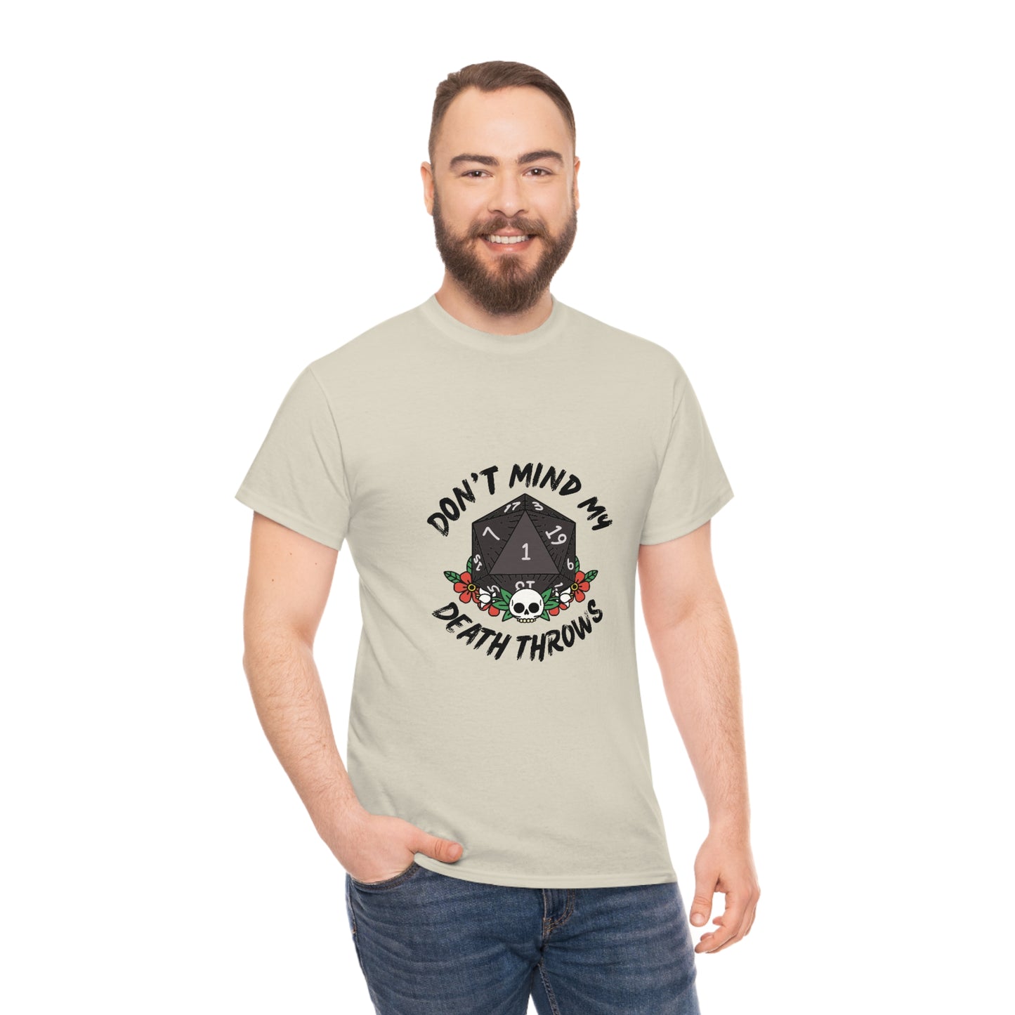 Death Throws Light Unisex Cotton T-shirt