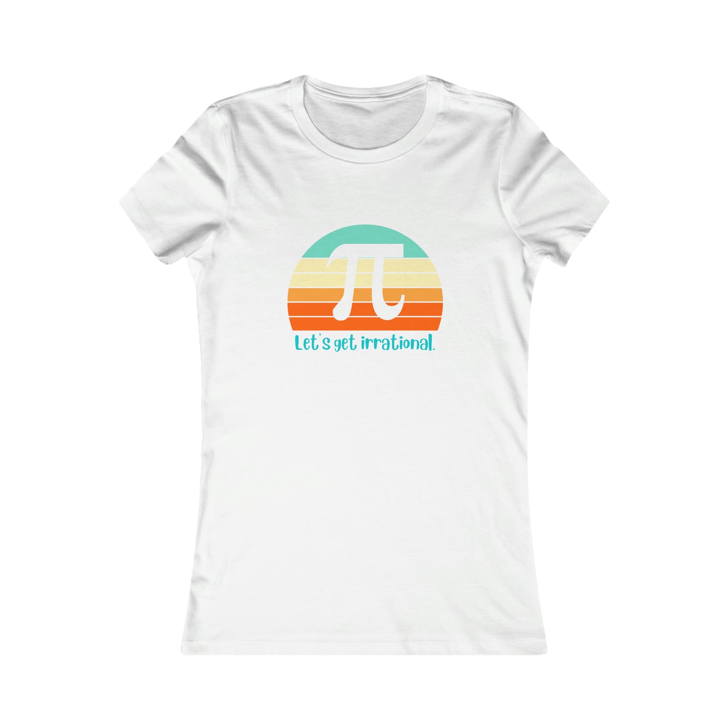 Let's Get Irrational Pi Women's Cotton Tee