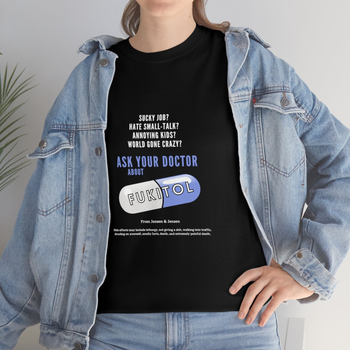 Just Say Fukitol Unisex Cotton T-shirt