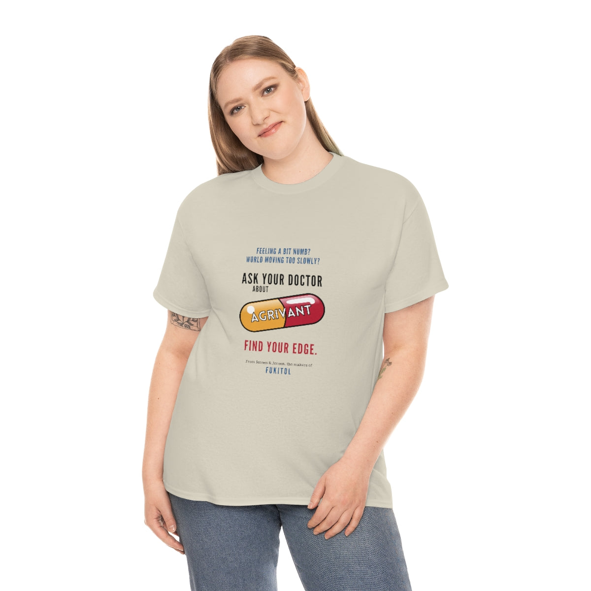 Agrivant - Revenge is Sweet Unisex Cotton T-shirt