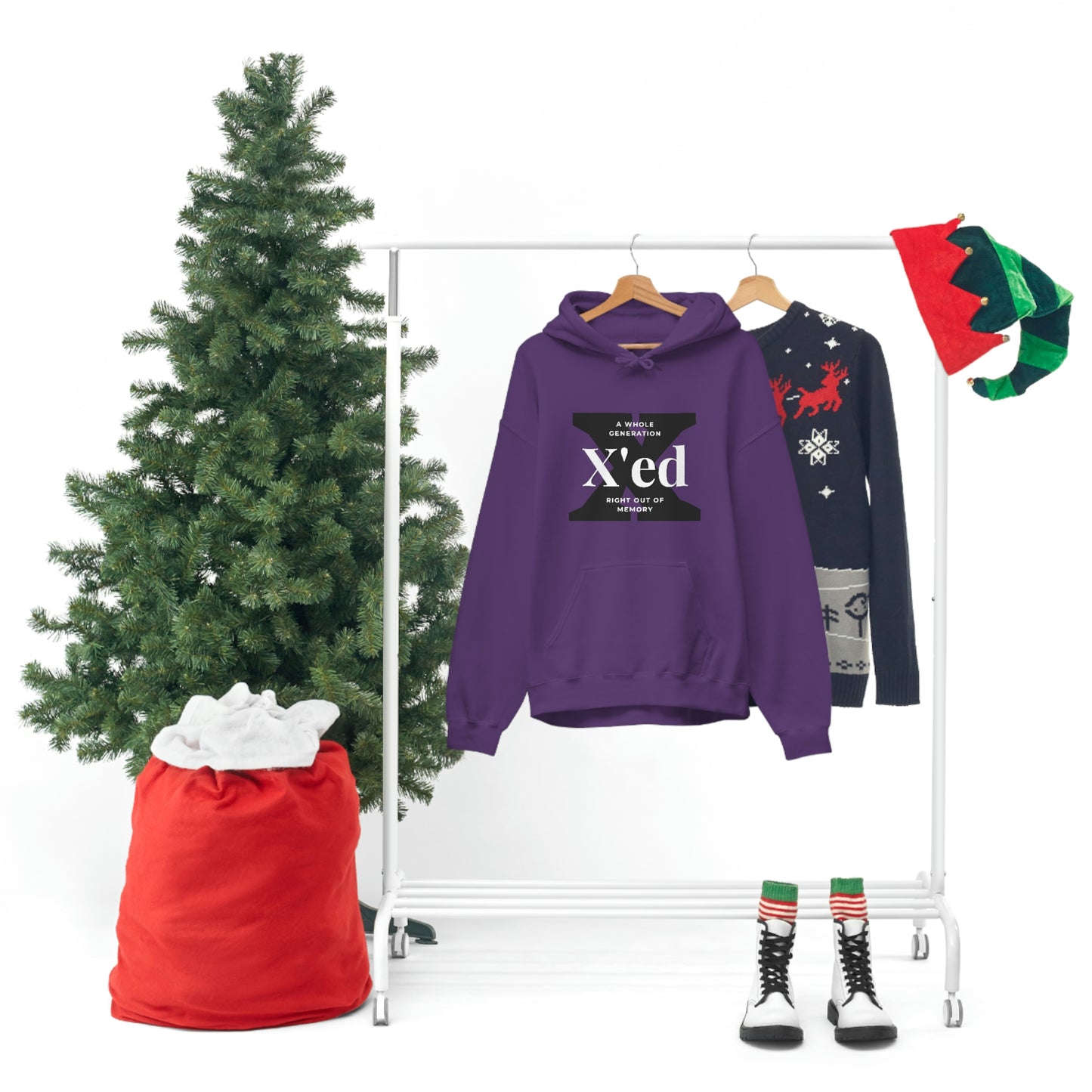 GenX X'ed Out Unisex Hooded Sweatshirt