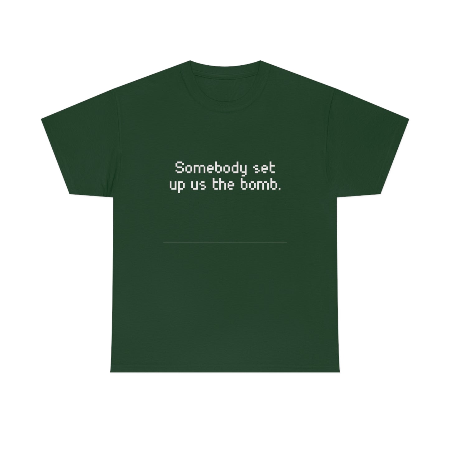 Set Up Us the Bomb Unisex Cotton T-shirt