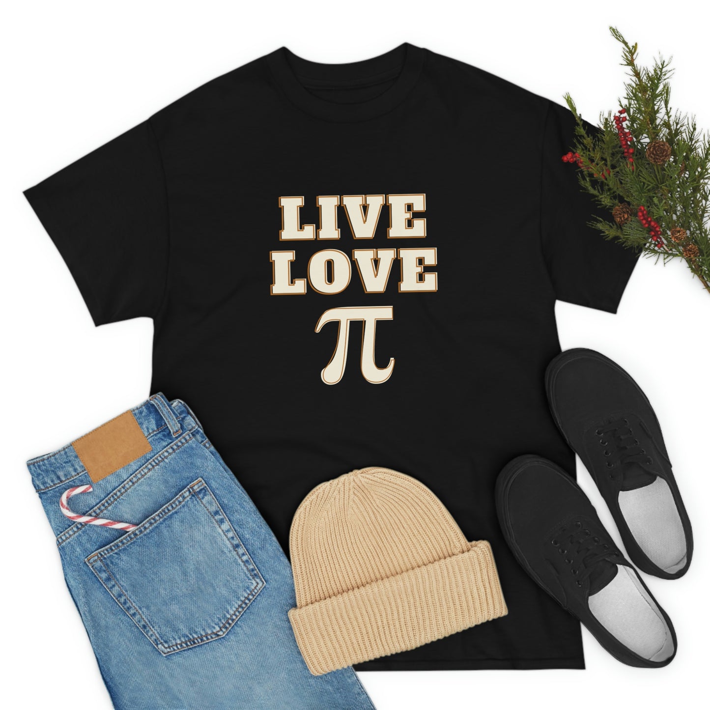 Live Love Pi Unisex Cotton T-shirt
