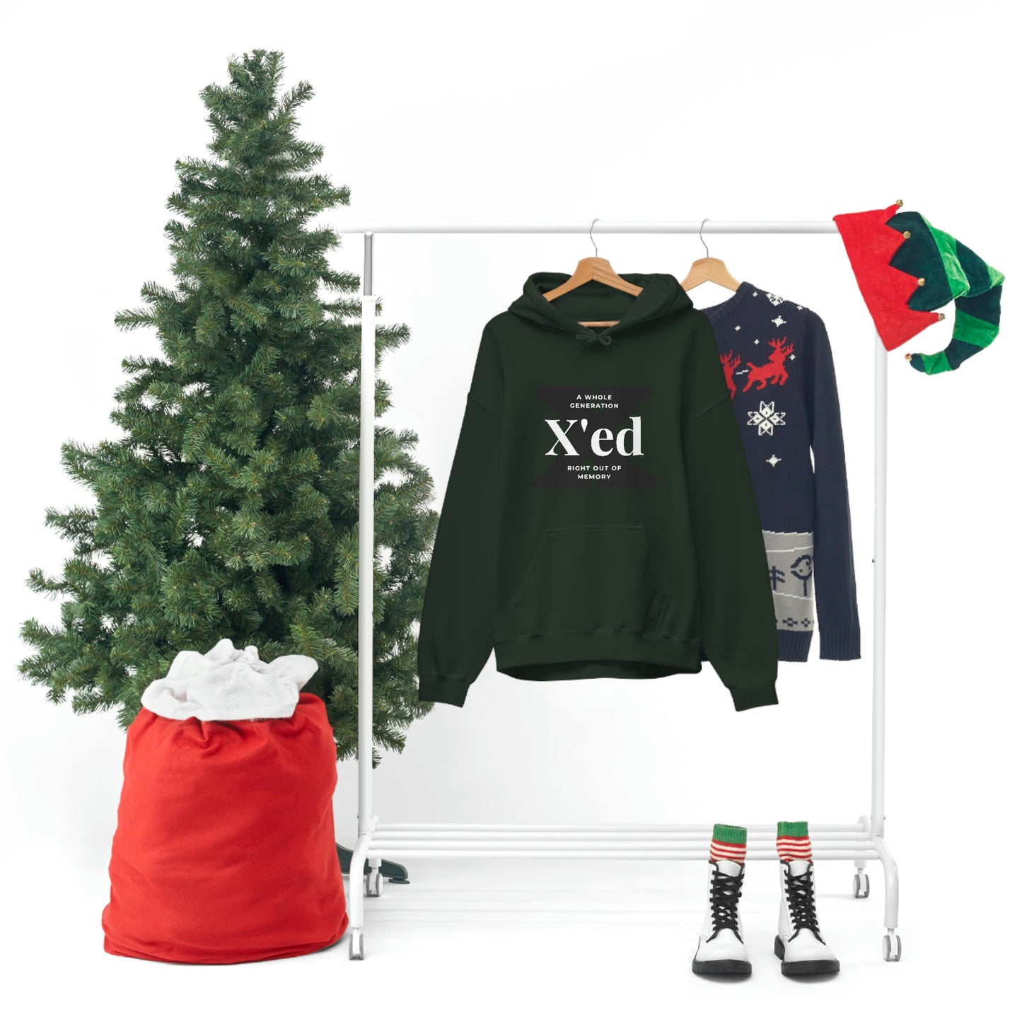 GenX X'ed Out Unisex Hooded Sweatshirt