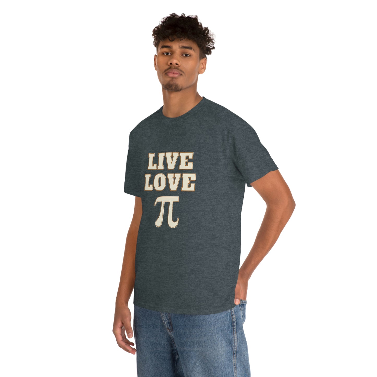 Live Love Pi Unisex Cotton T-shirt