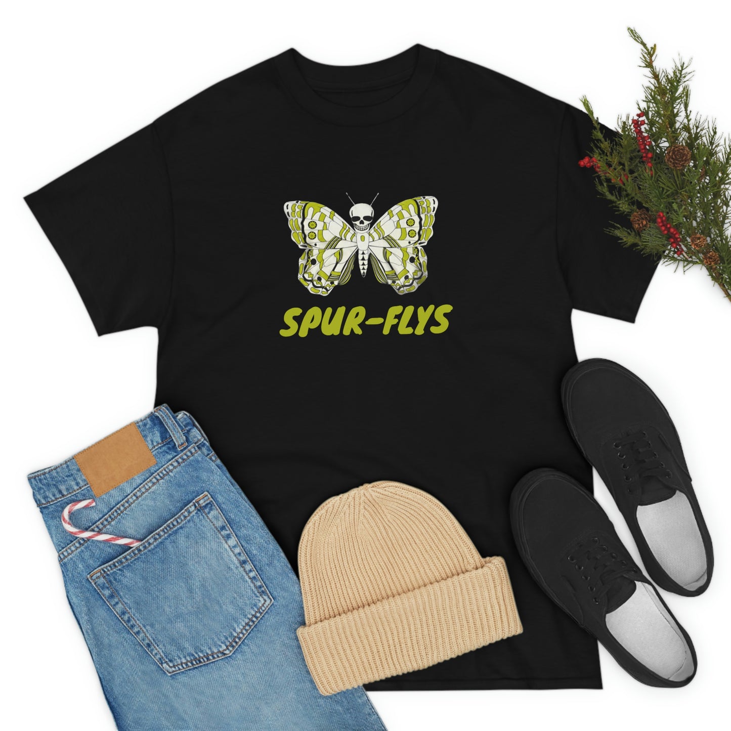 Spur-Flys Dark Unisex Cotton T-shirt